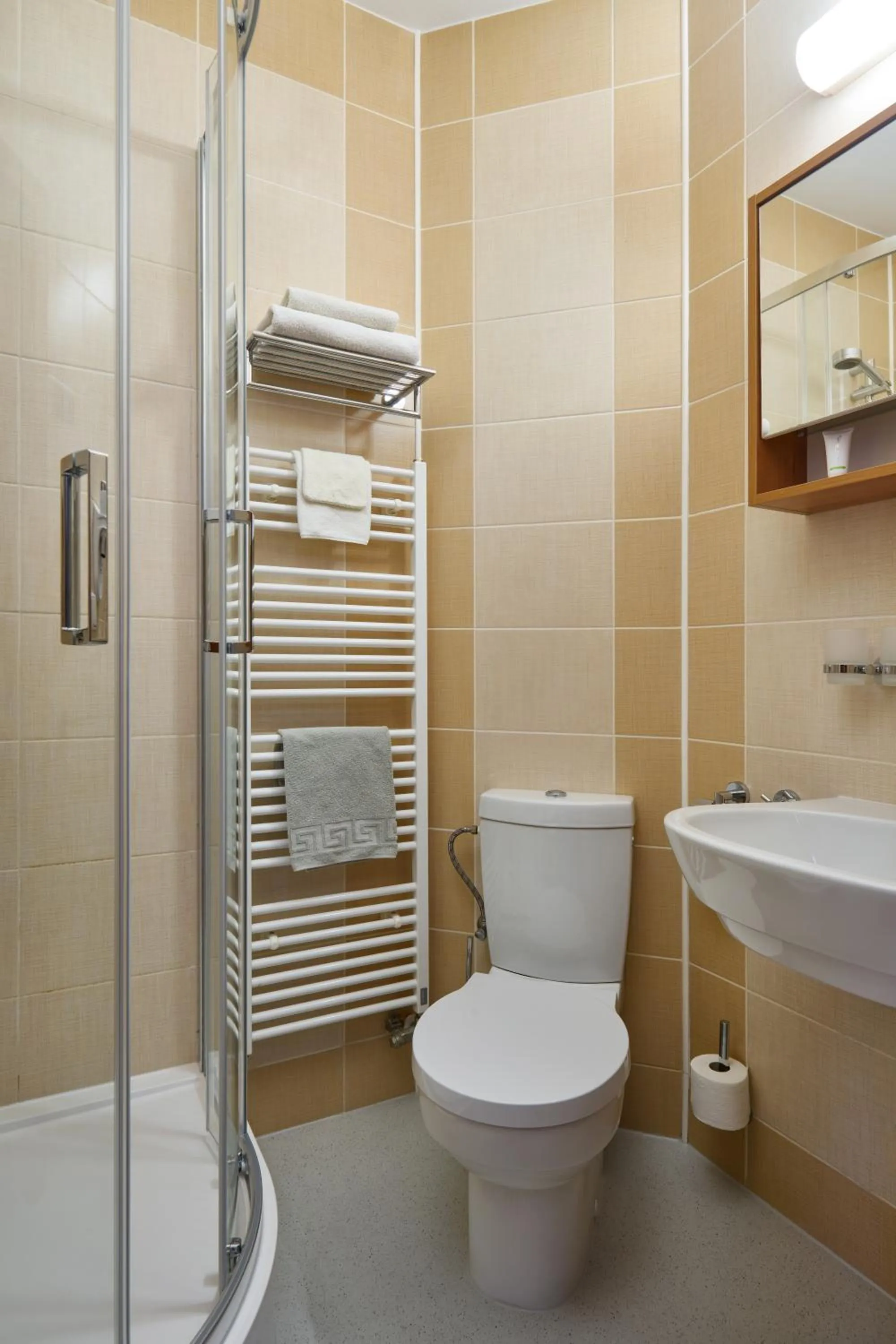 Shower in Hotel Osvit