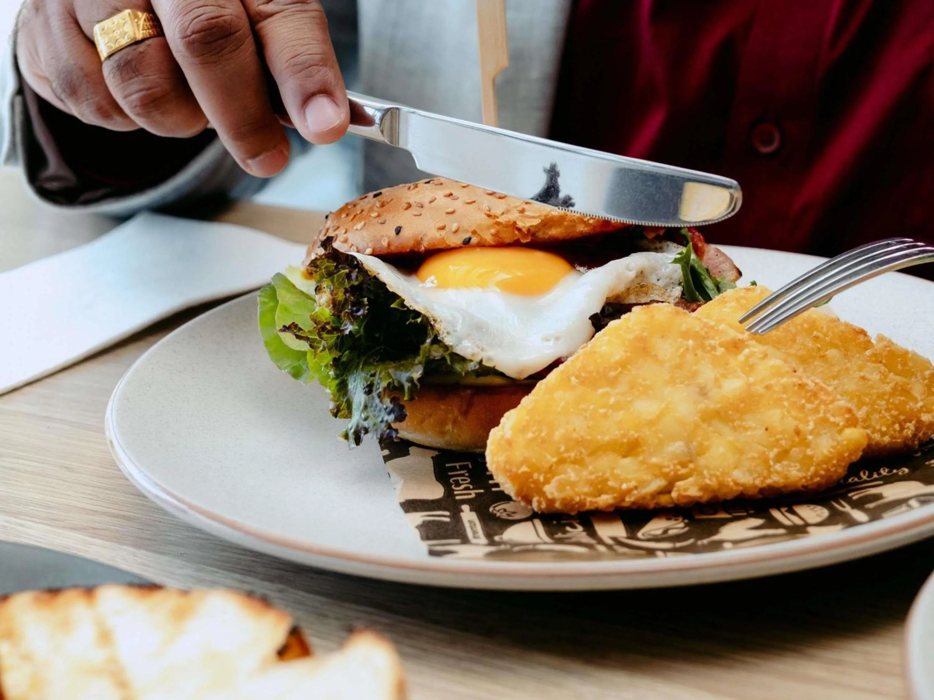 Breakfast in Mercure Brisbane Spring Hill