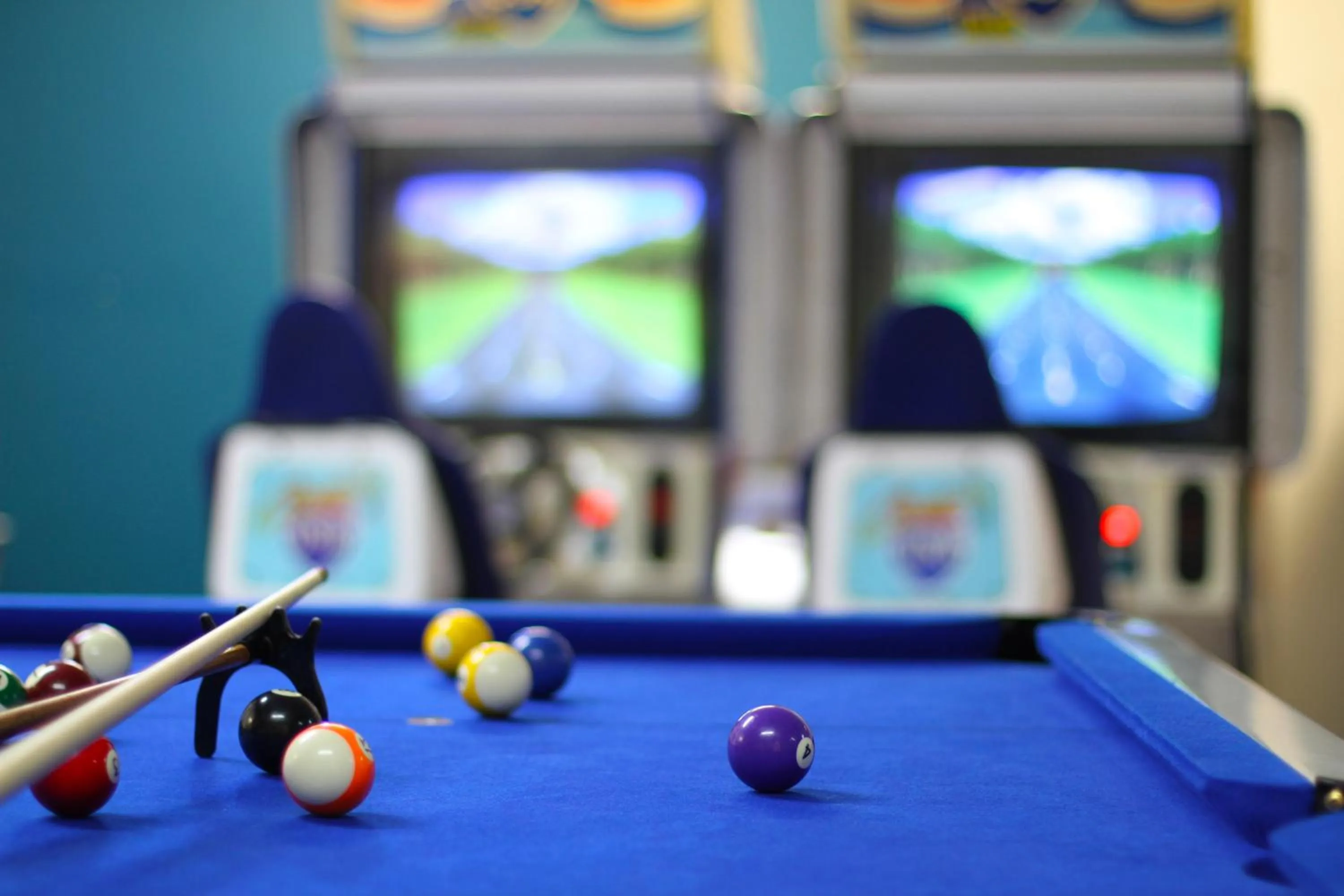 Billiard in Caribbean Resort