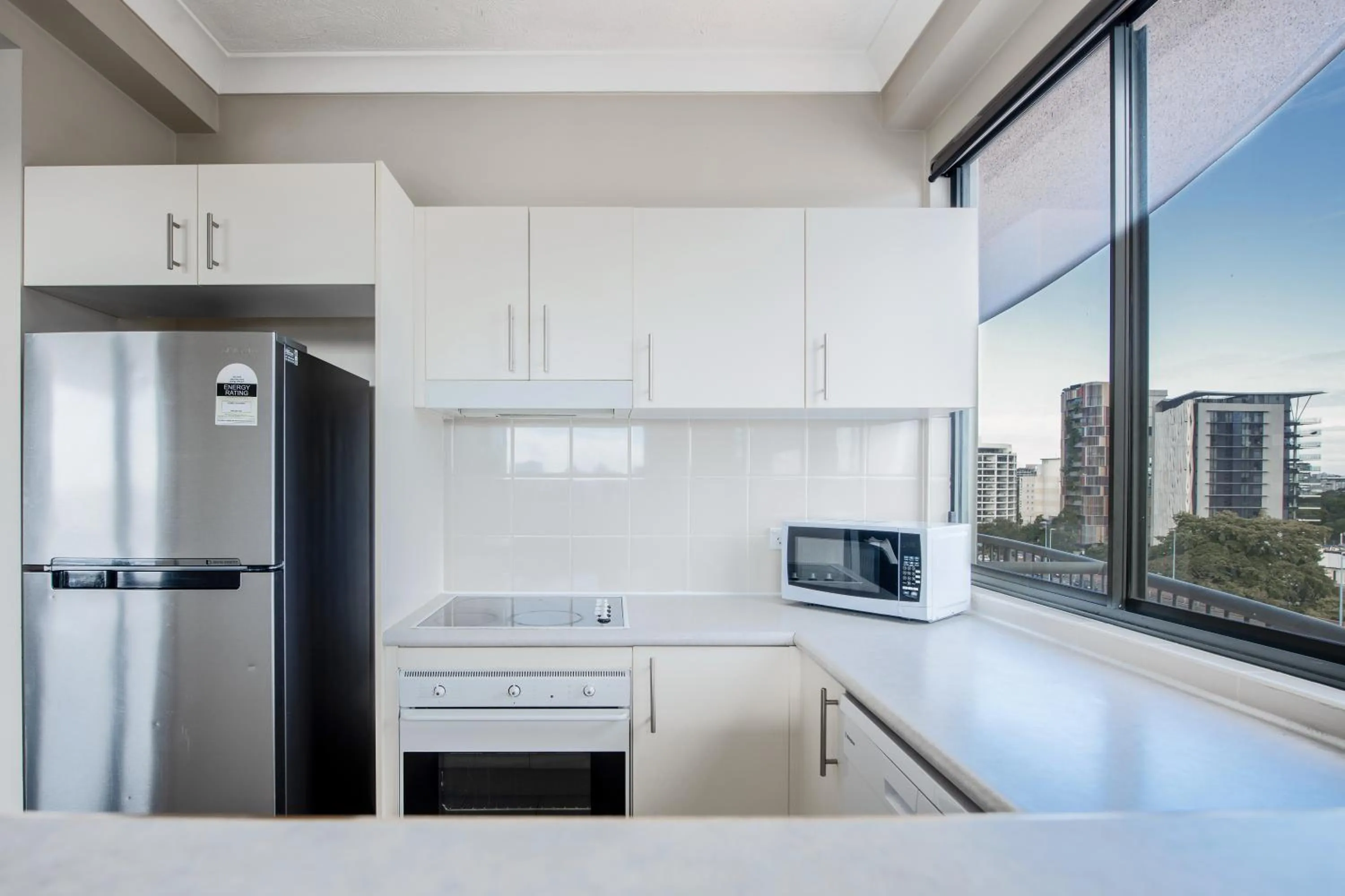 Kitchen or kitchenette in Bridgewater Apartments