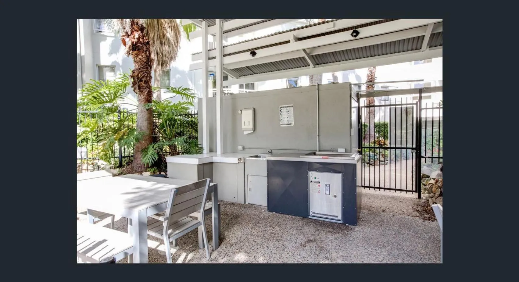 Patio in Bridgewater Apartments