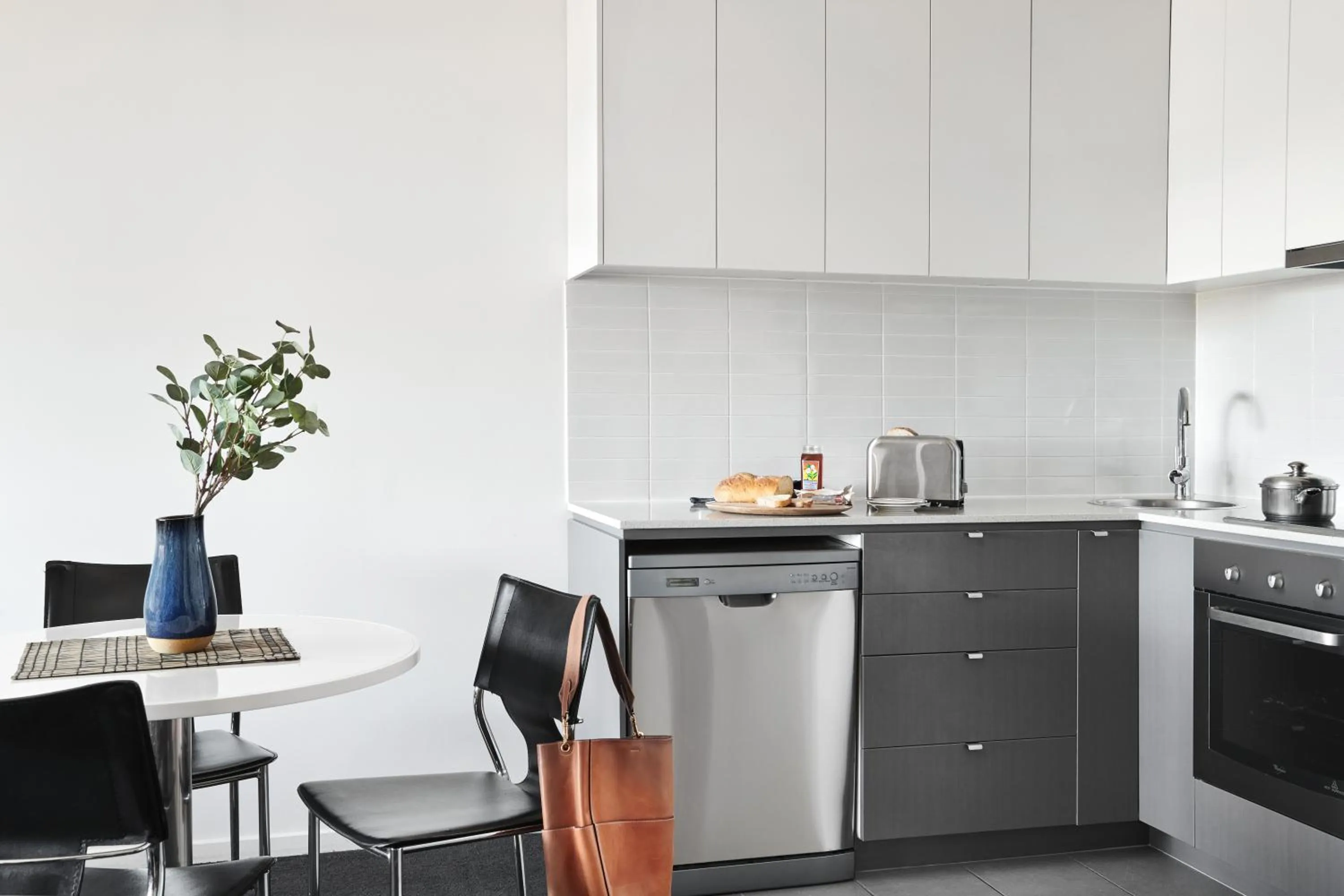 Kitchen or kitchenette in Punthill Oakleigh