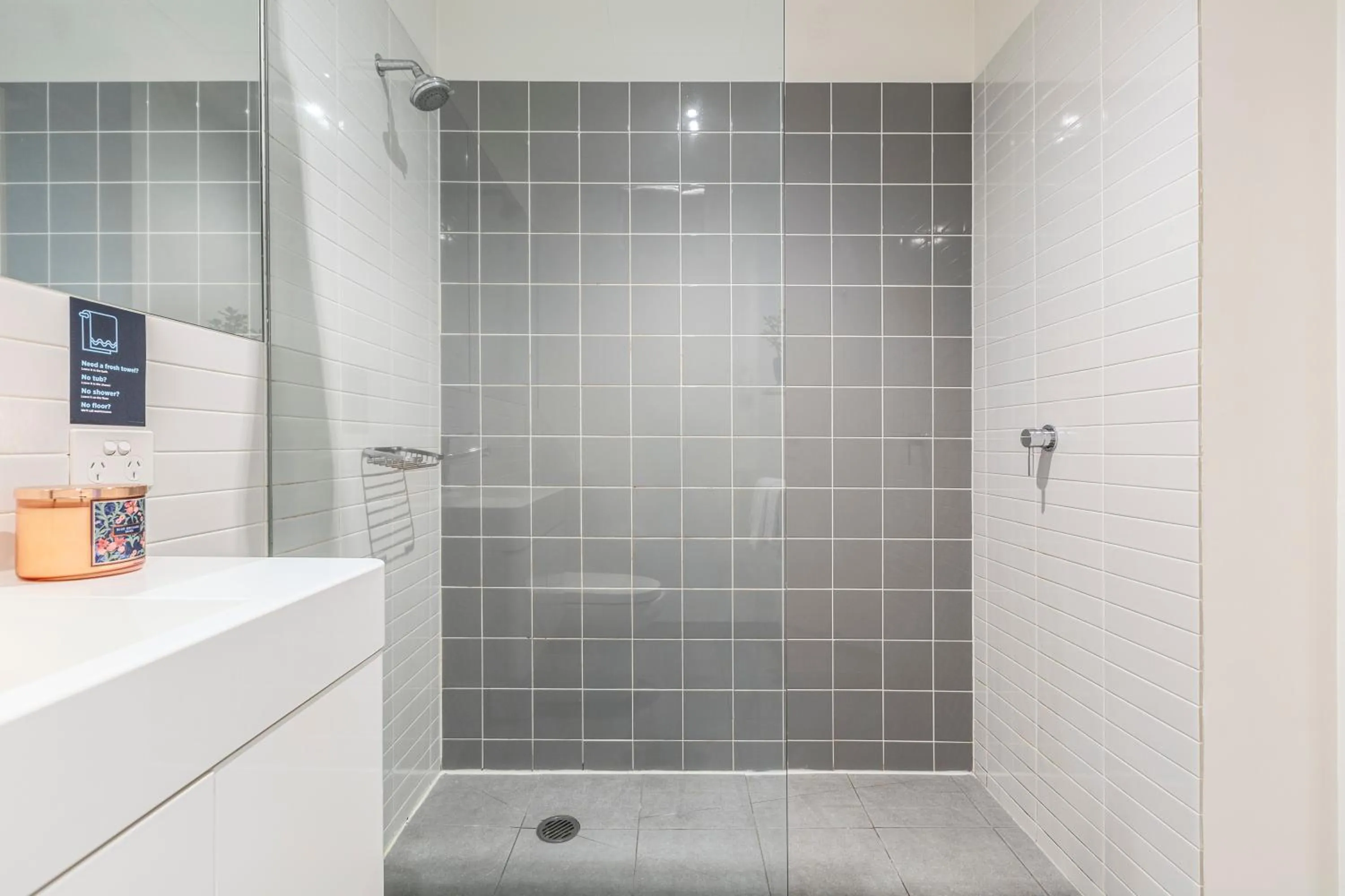 Shower in Punthill Oakleigh
