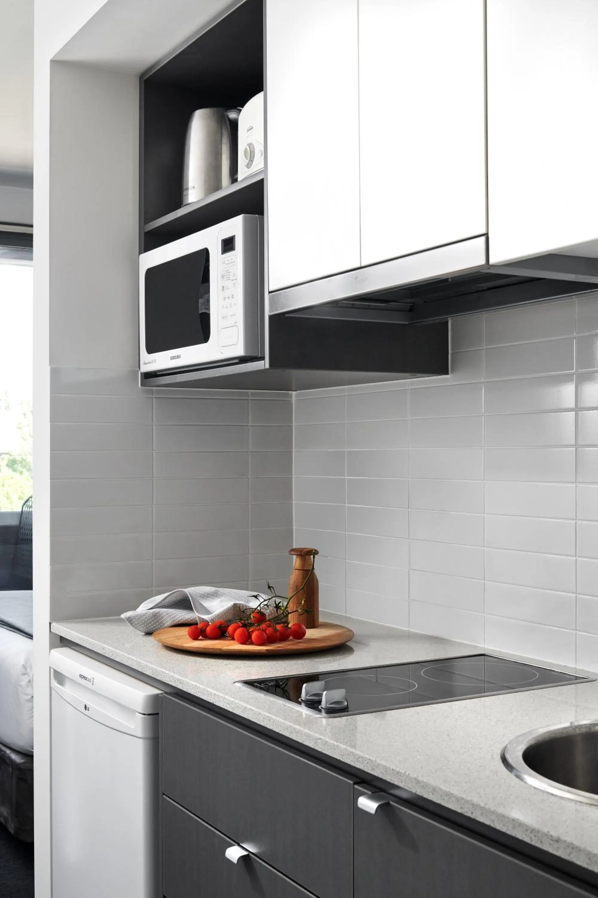 Kitchen or kitchenette in Punthill Oakleigh