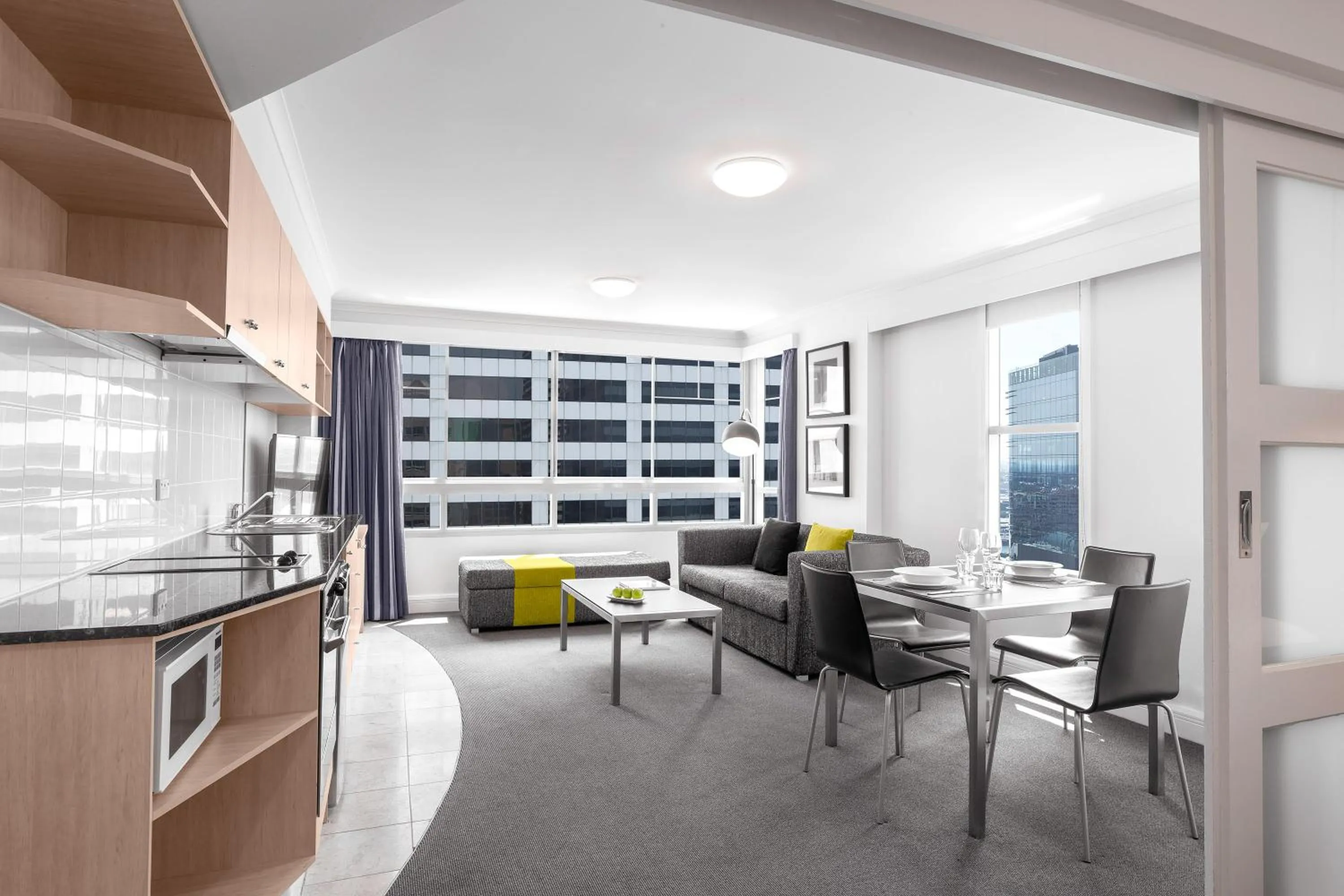 Living room in Mantra on Kent