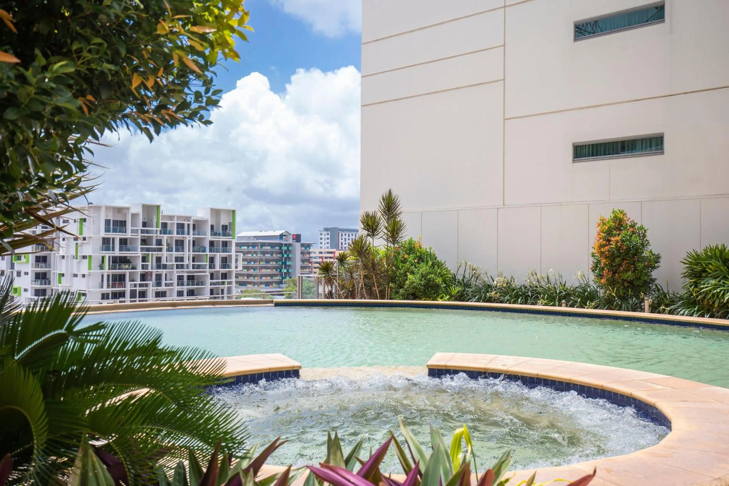 Swimming pool in Mantra Pandanas