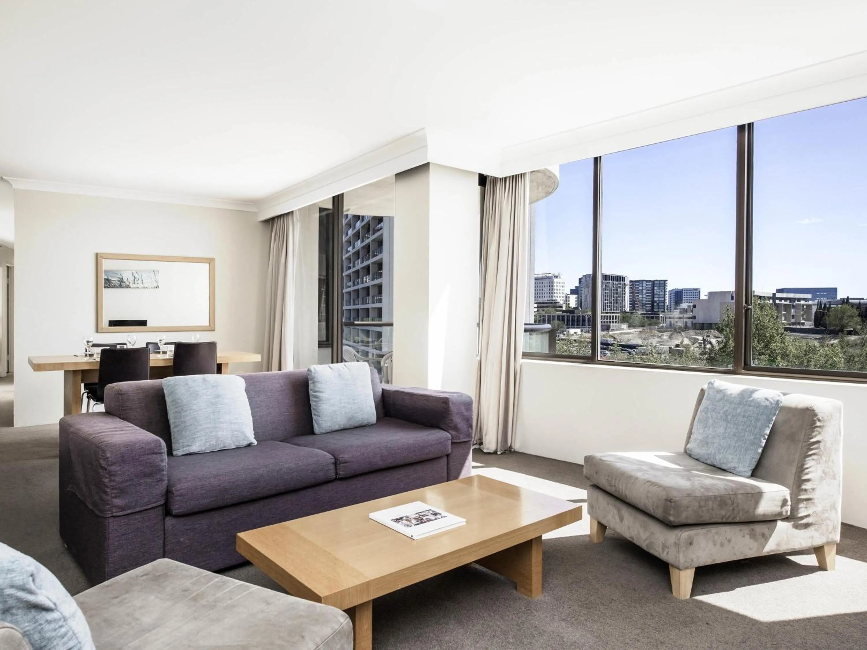 Bedroom in BreakFree Capital Tower Apartments
