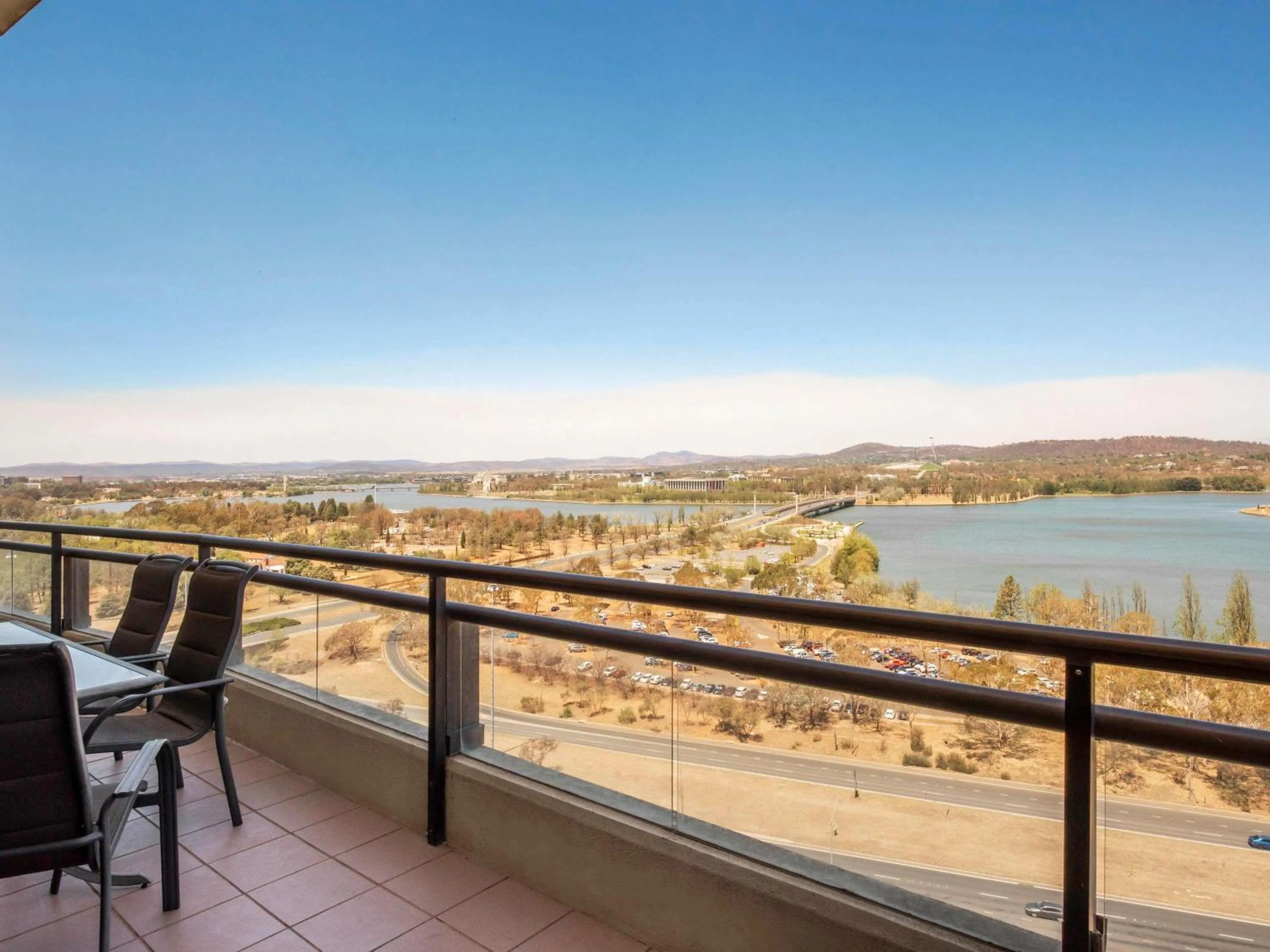 Bedroom in BreakFree Capital Tower Apartments