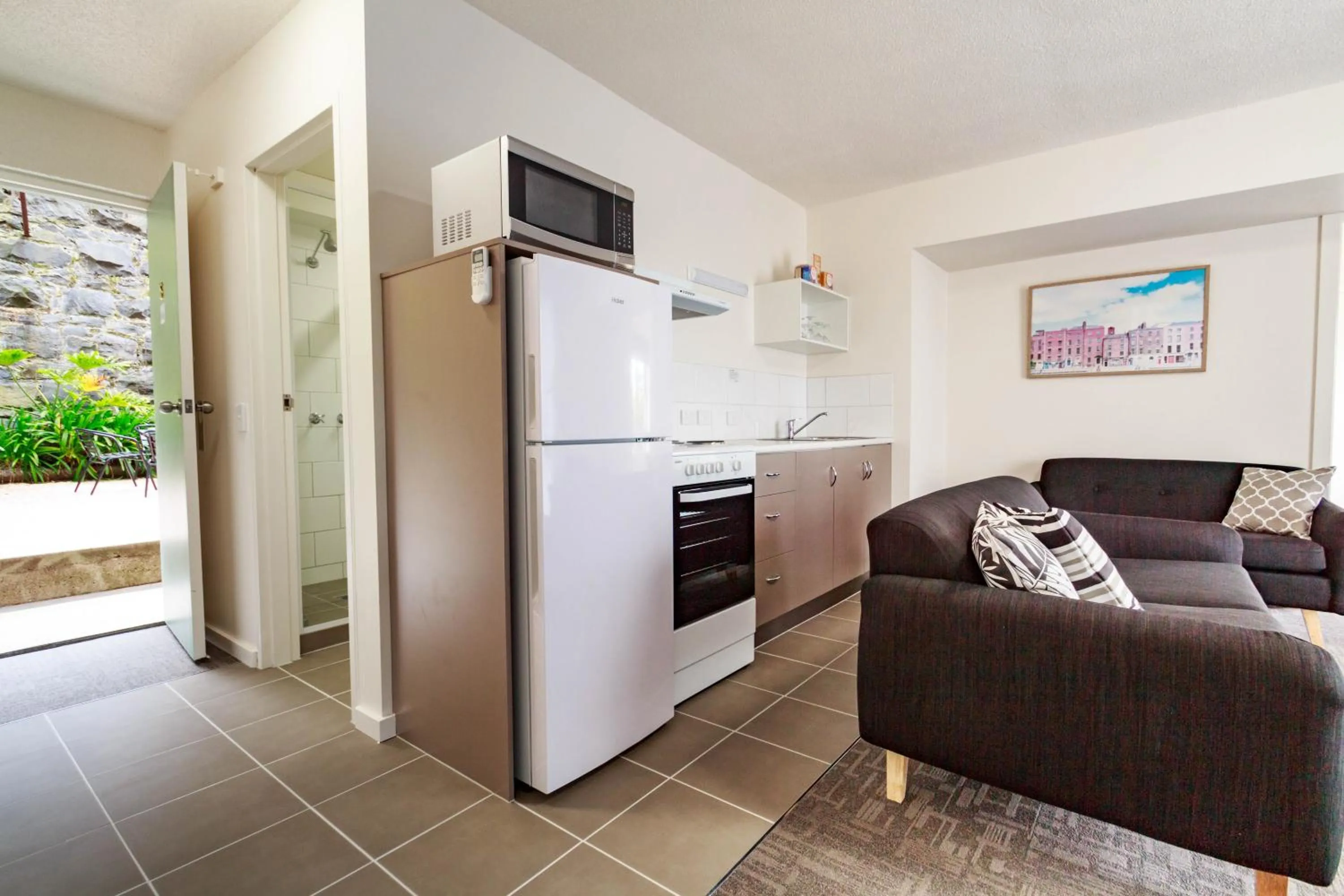 Kitchen or kitchenette in Adina Place Motel Apartments