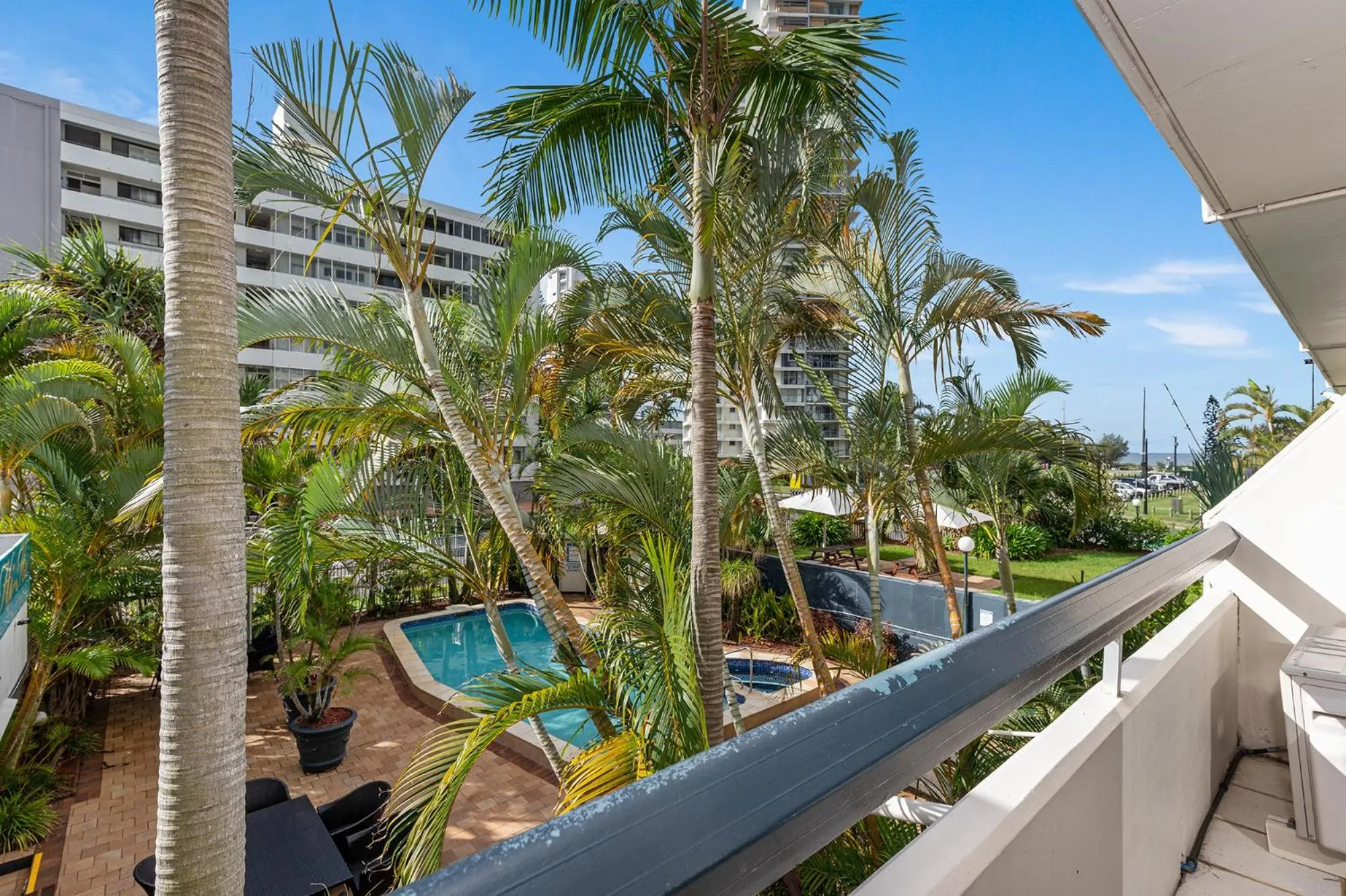 Garden in Hi Ho Beach Apartments on Broadbeach