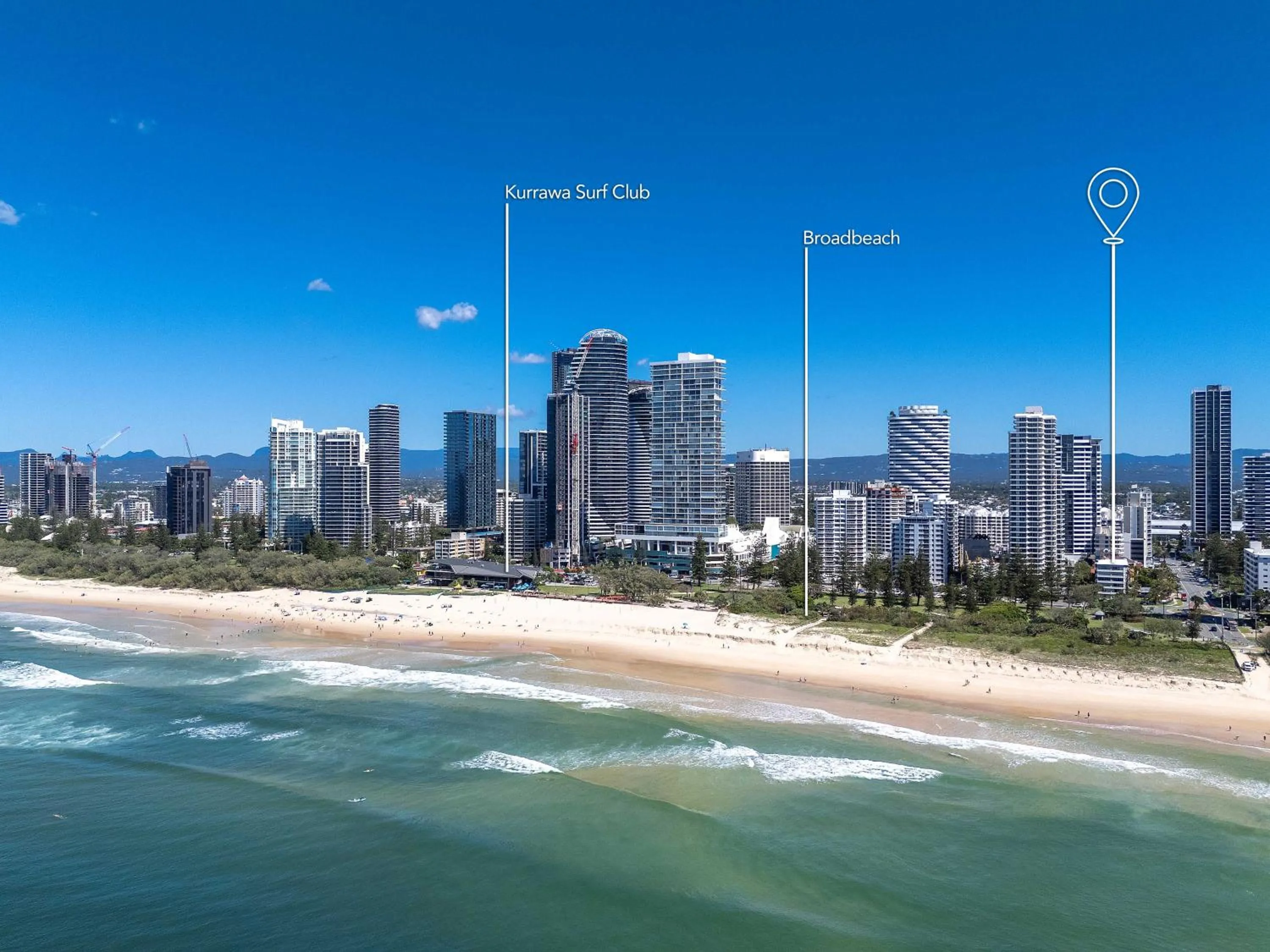 Natural landscape in Hi Ho Beach Apartments on Broadbeach