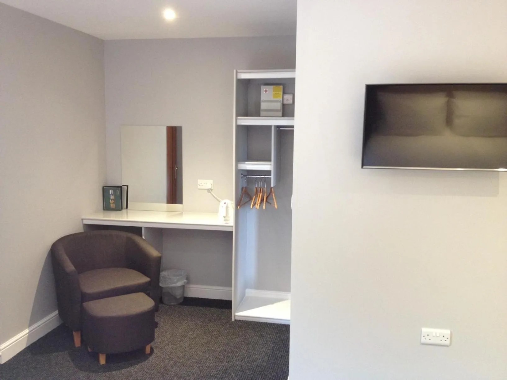 Seating area in Woodland Waters