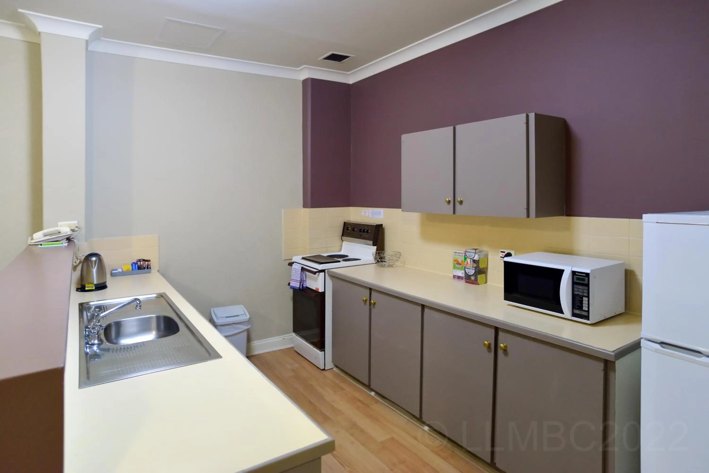 kitchen in Adelaide Mansions Apartments