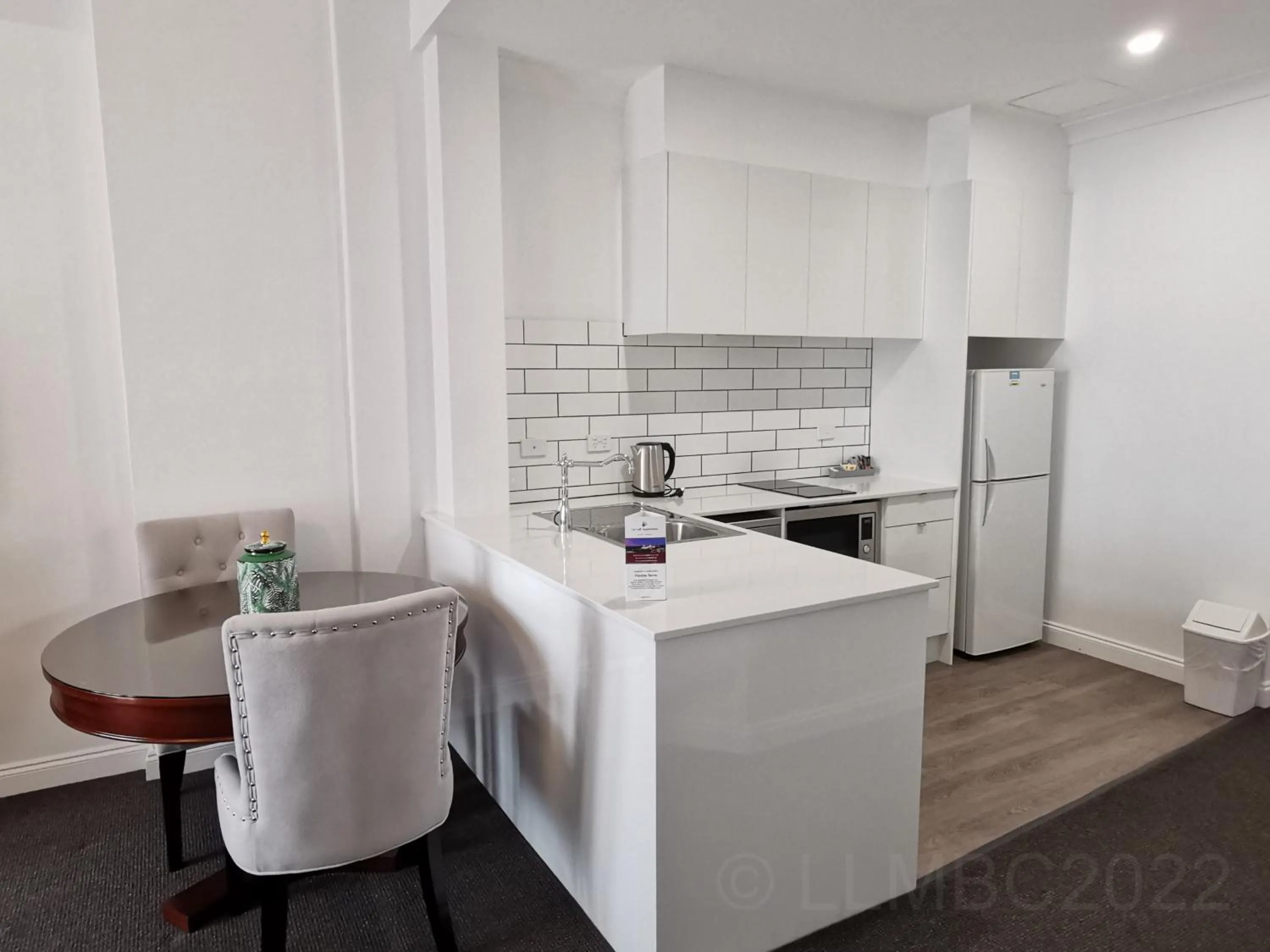 kitchen in Adelaide Mansions Apartments