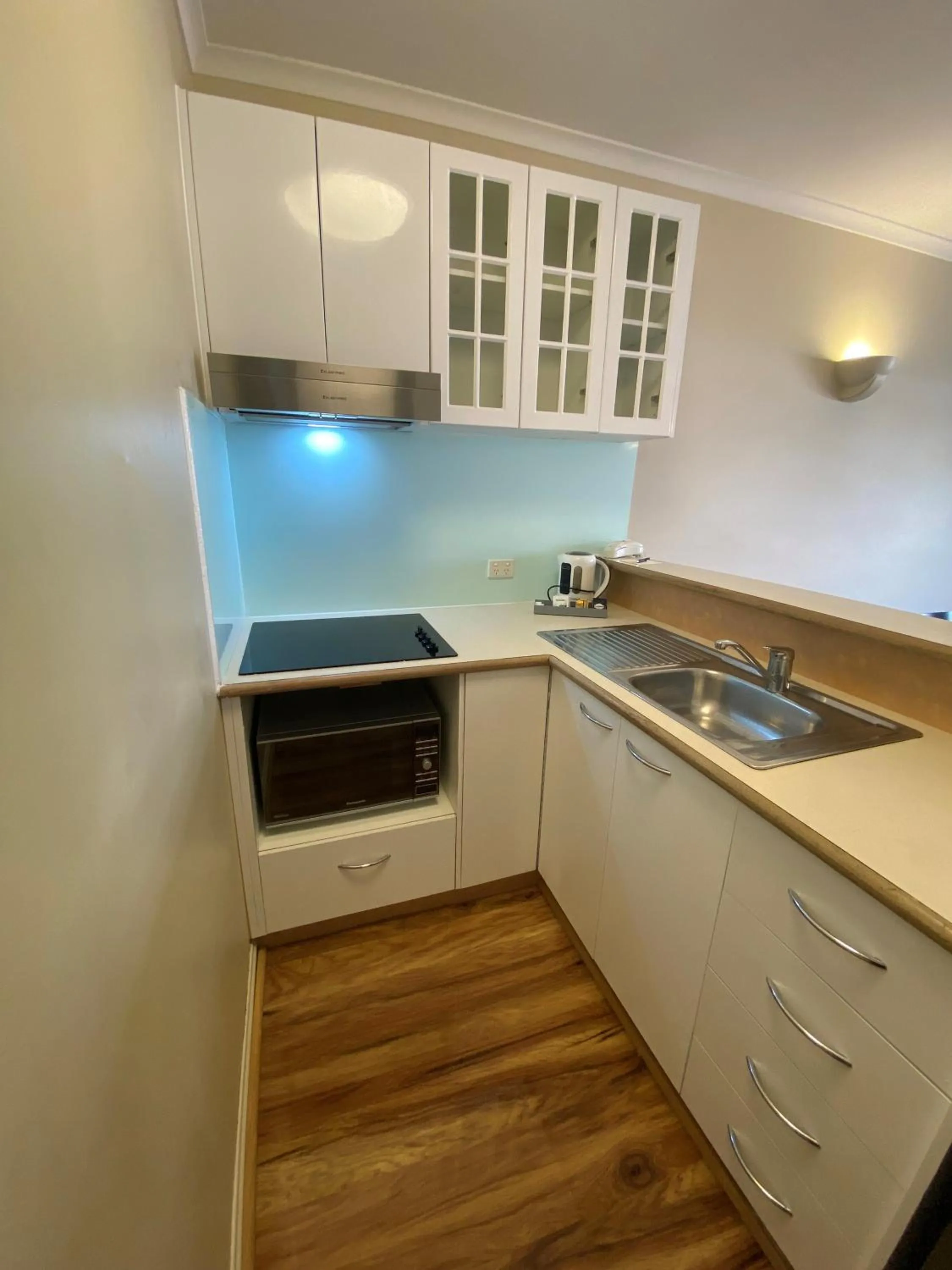 Kitchen or kitchenette in Il Palazzo Holiday Apartments