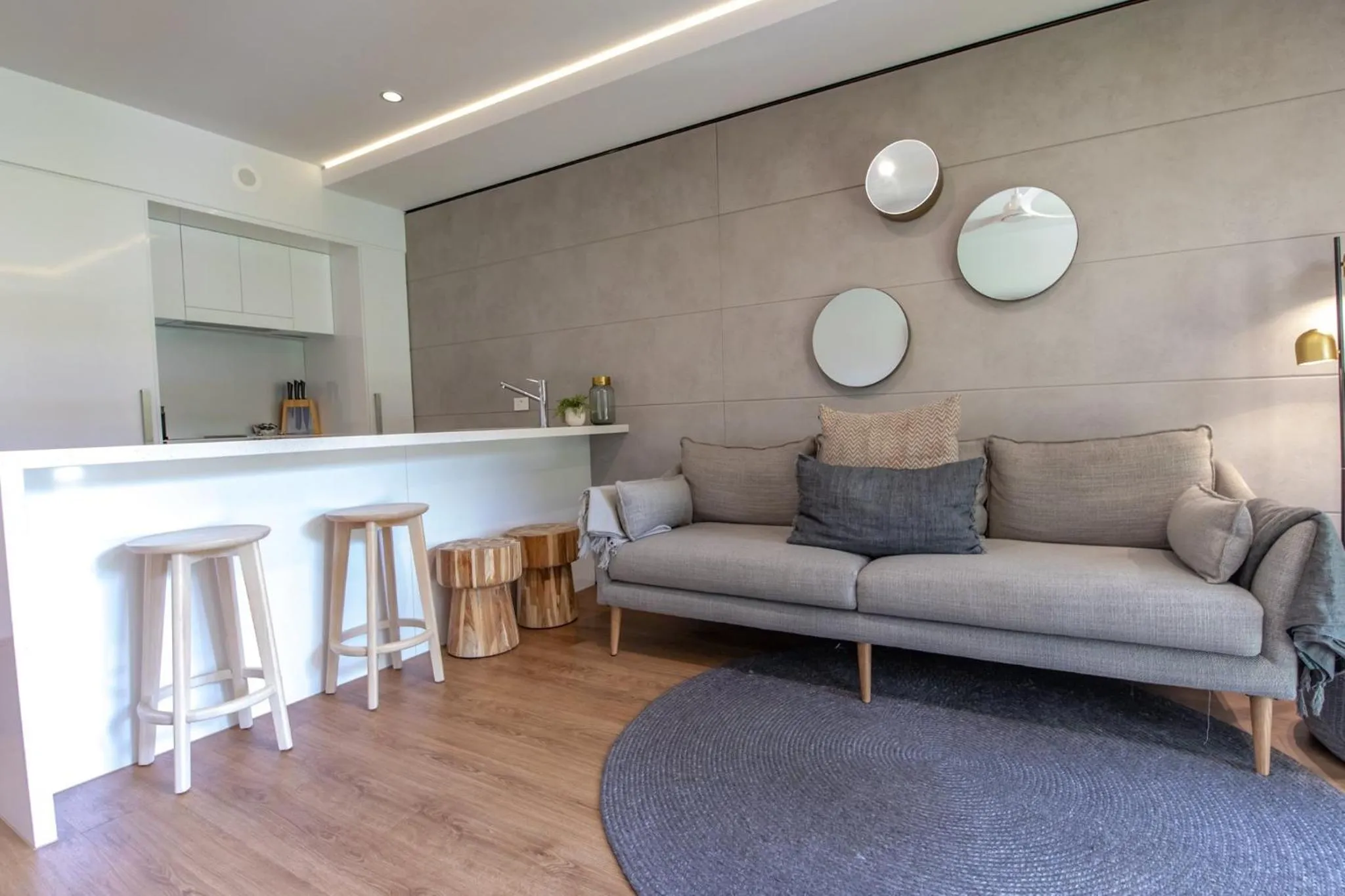 Living room in Il Palazzo Holiday Apartments