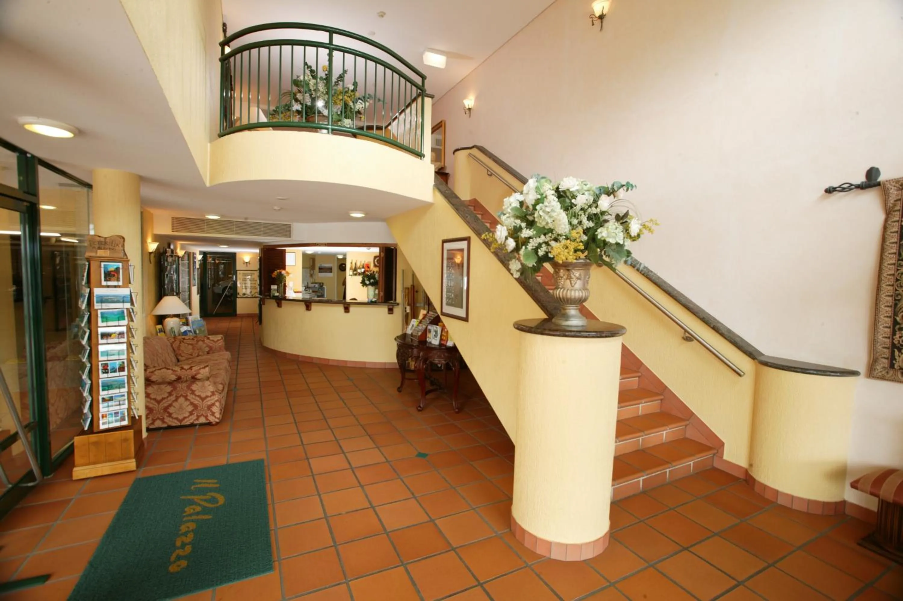 Lobby or reception in Il Palazzo Holiday Apartments