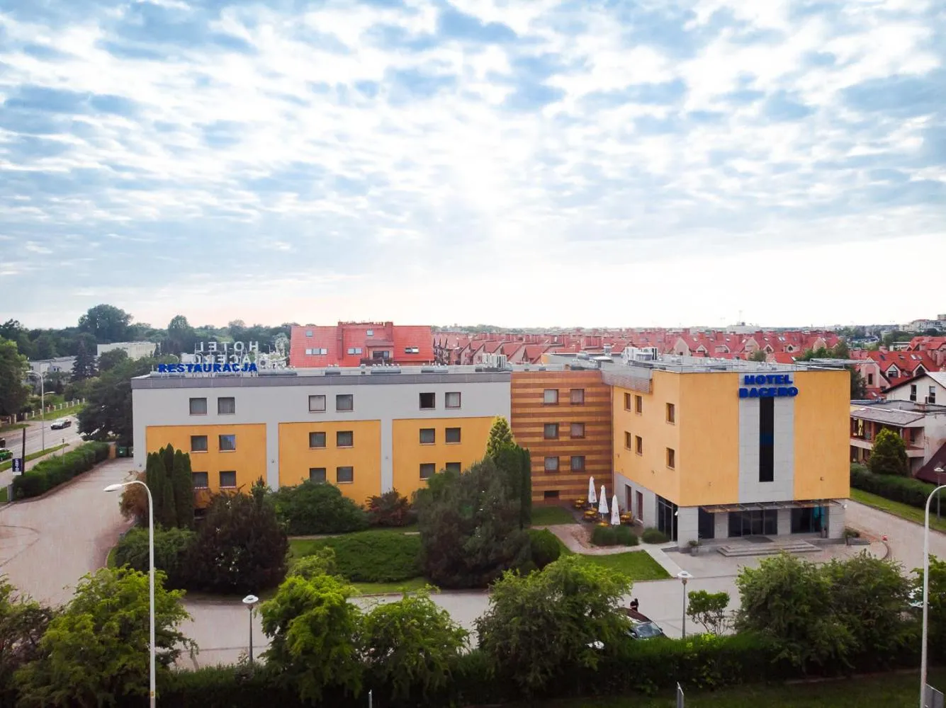Bird's eye view in Premium Hotel Bacero Wrocław