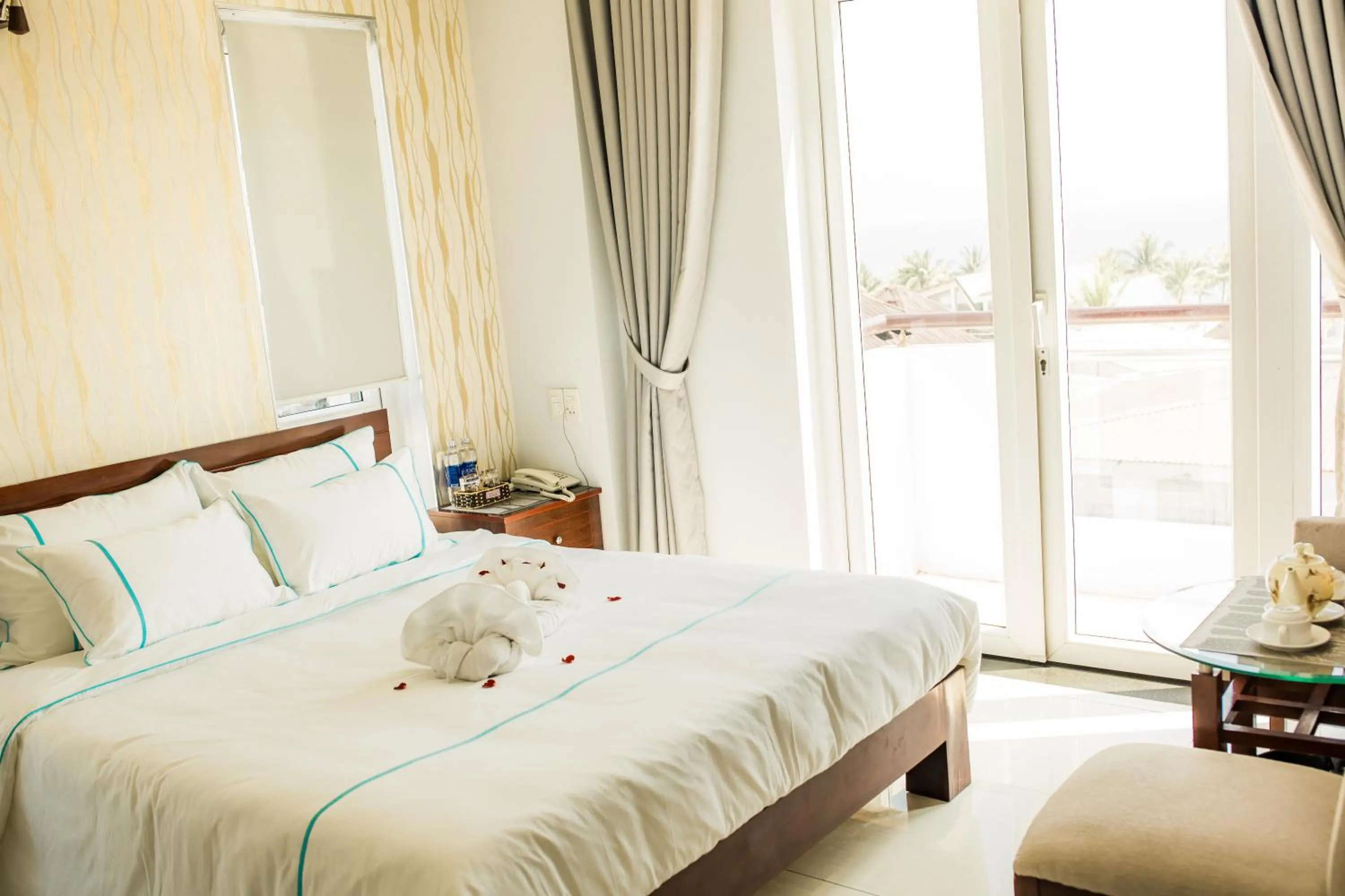 Bed in Gio Bien 2 Hotel by THG