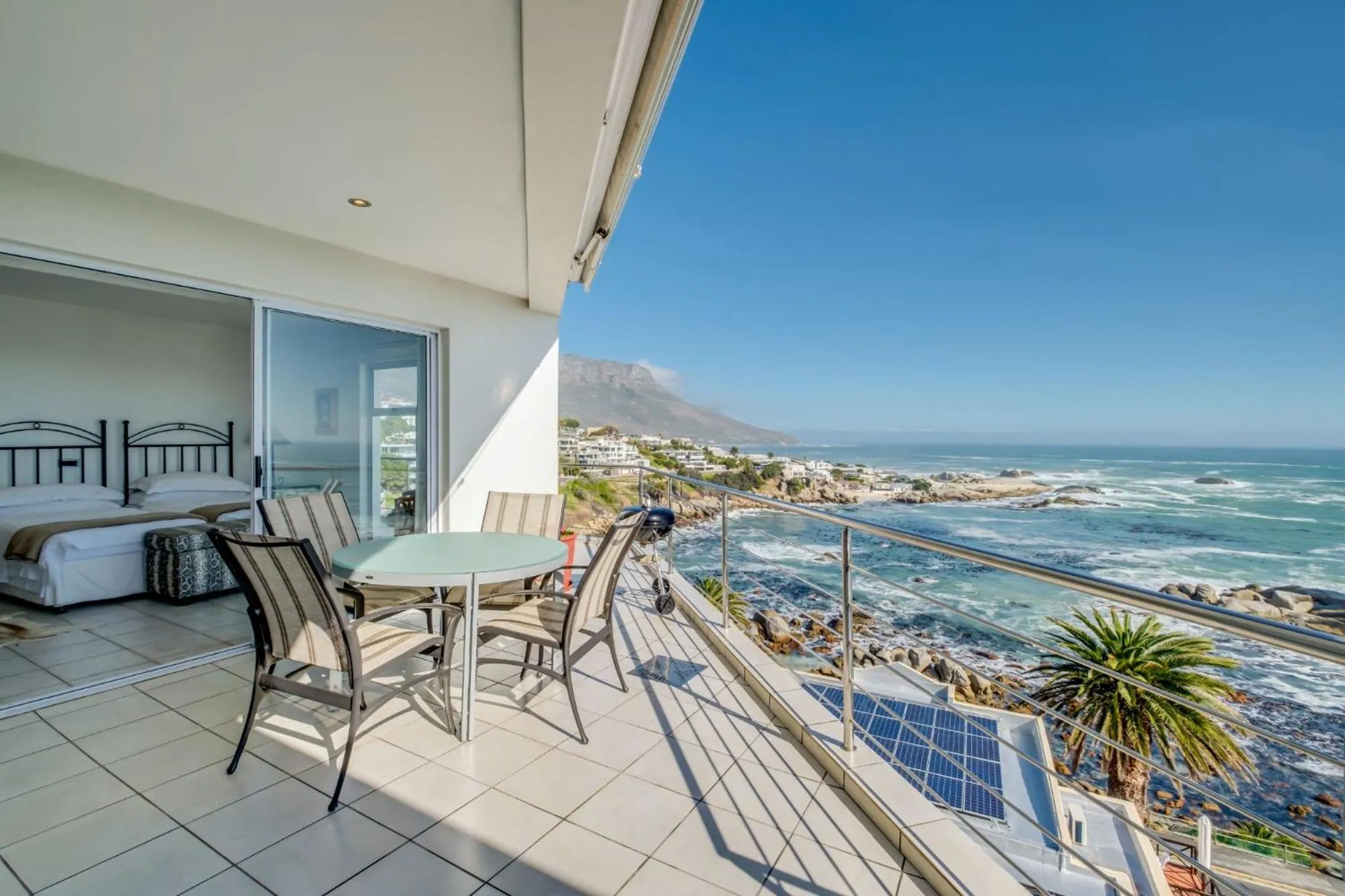 BBQ facilities in Camps Bay Terrace Penthouse