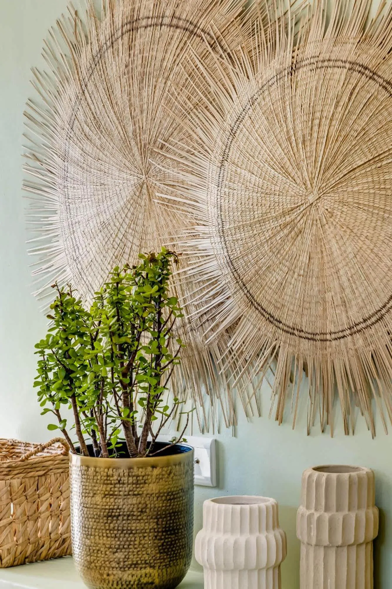 Decorative detail in Villa Olivier