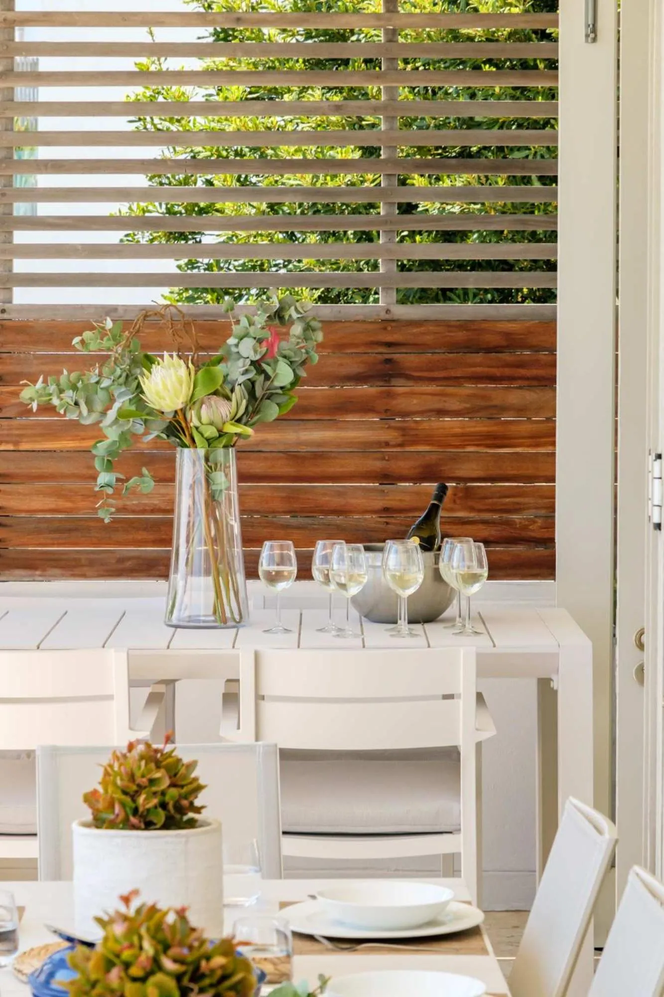 Balcony/Terrace in Villa Olivier