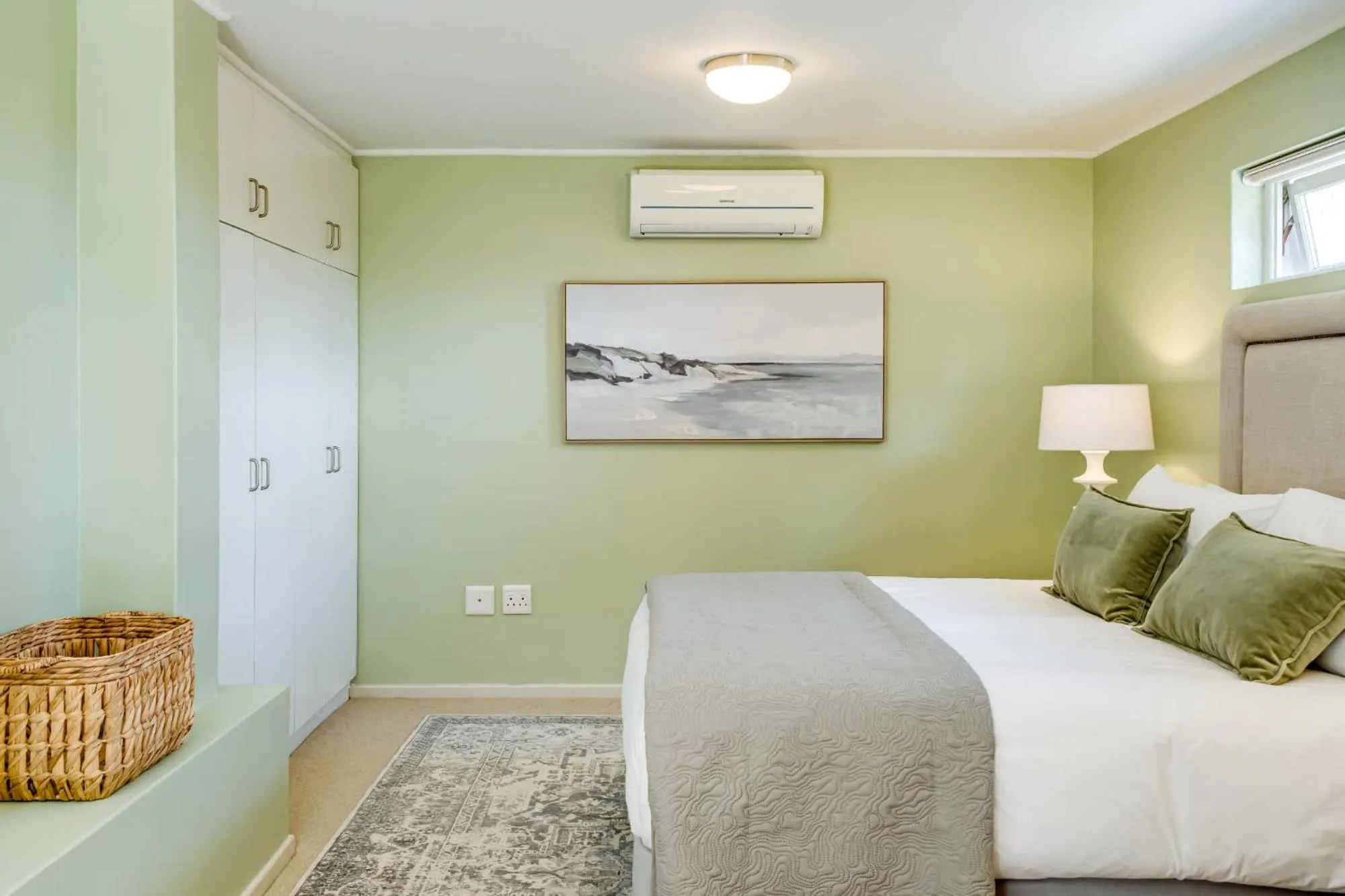 Bed in Villa Olivier