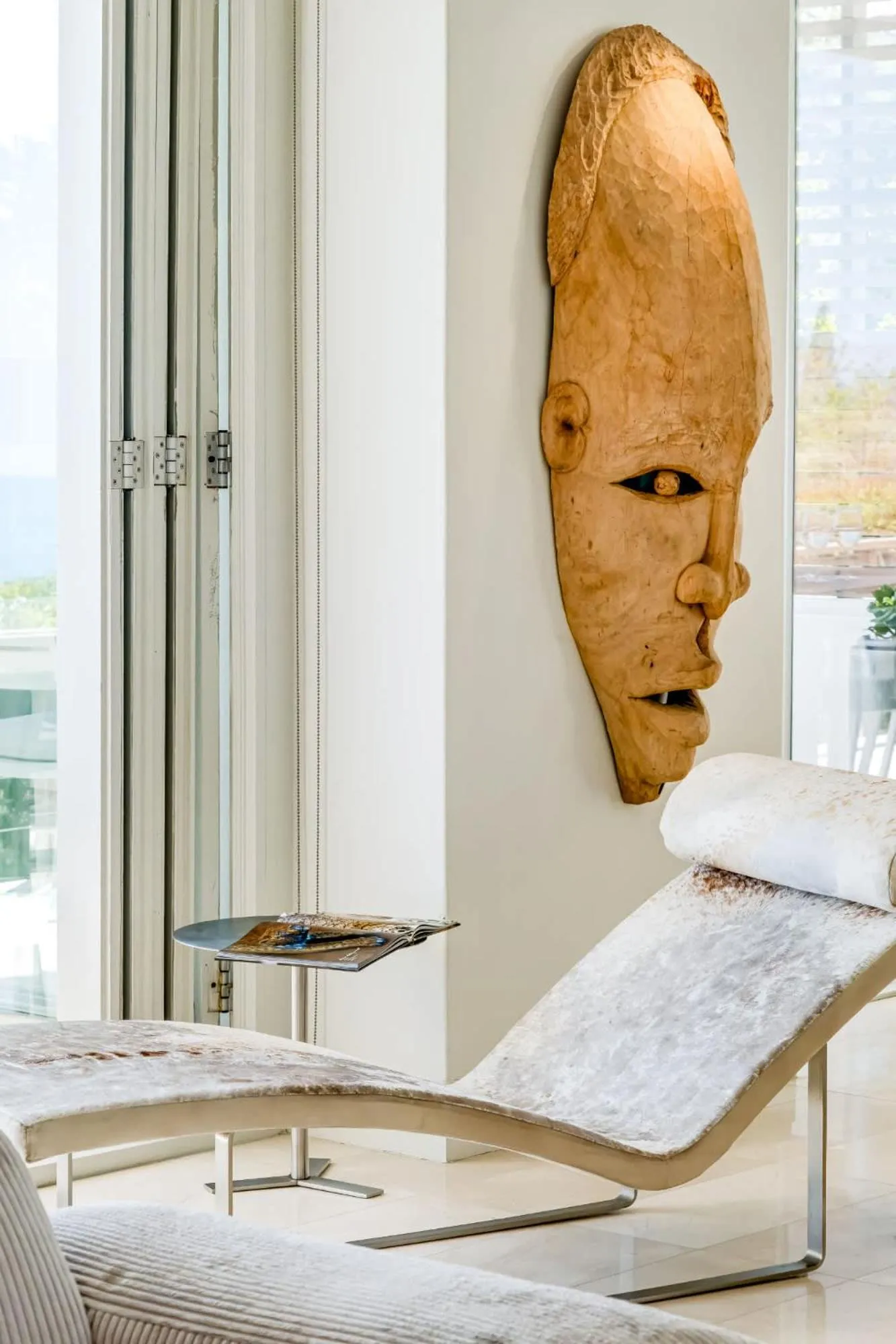 Living room in Villa Olivier