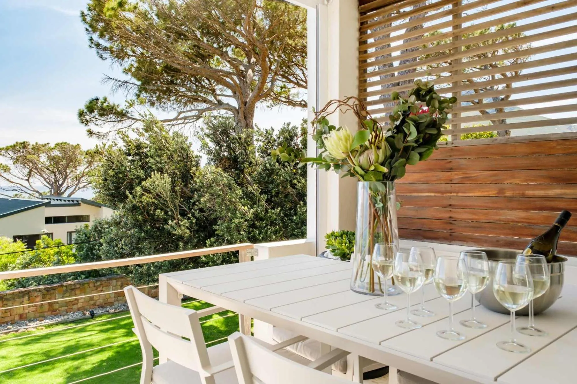 Garden in Villa Olivier