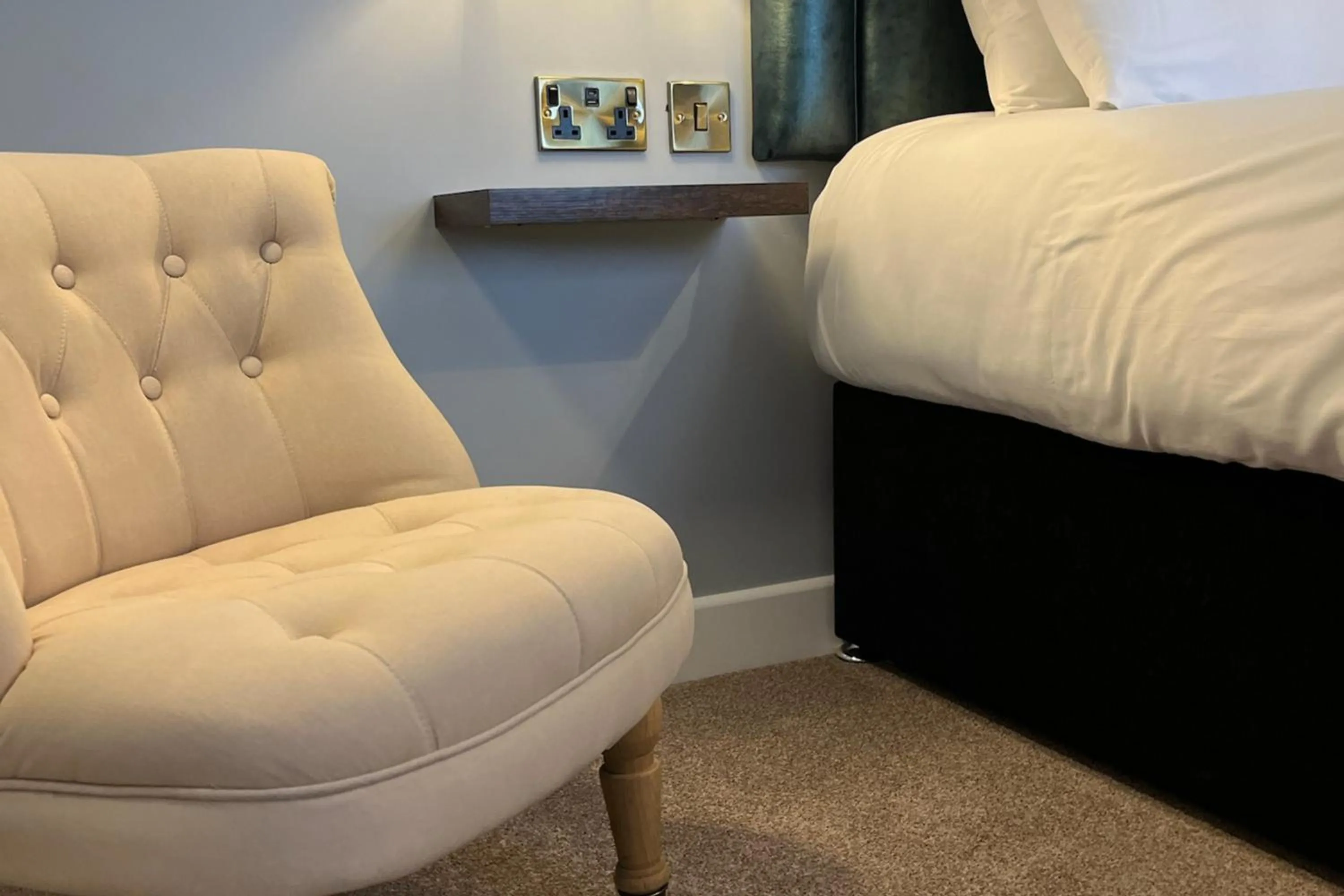 Bed in The Elizabeth House Hotel