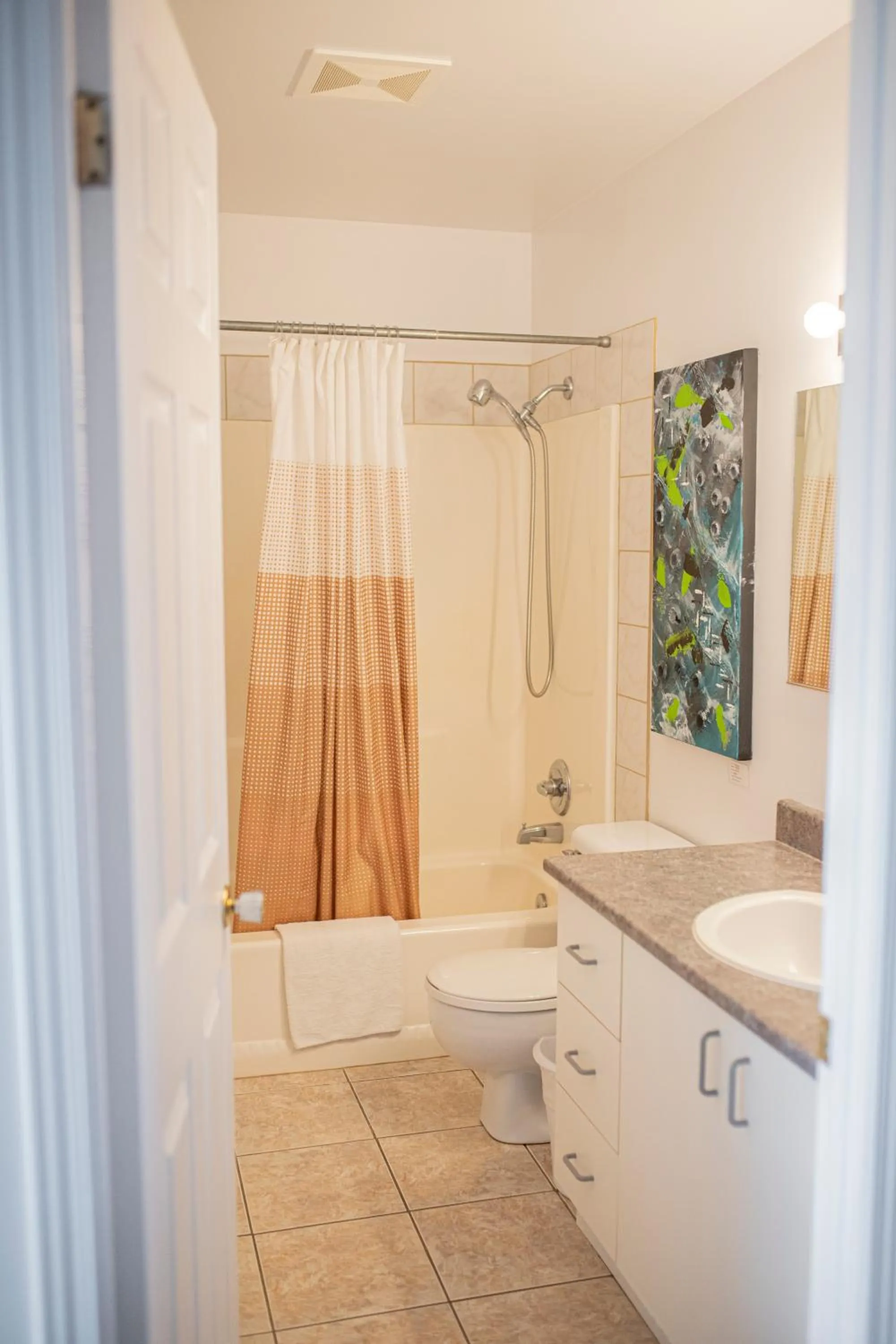 Bathroom in Motel Et Condo Chez Charley