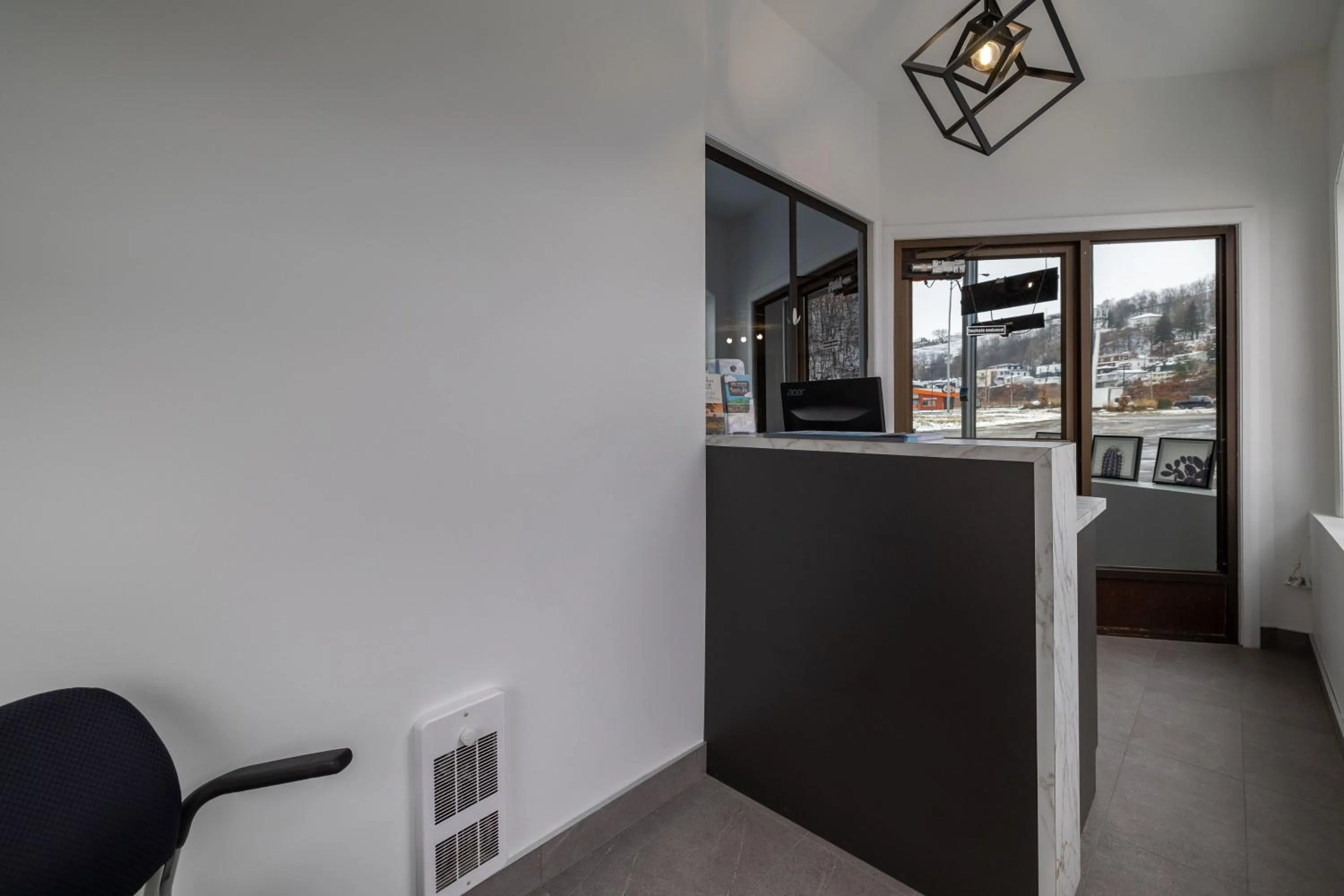 Lobby or reception in Motel Et Condo Chez Charley