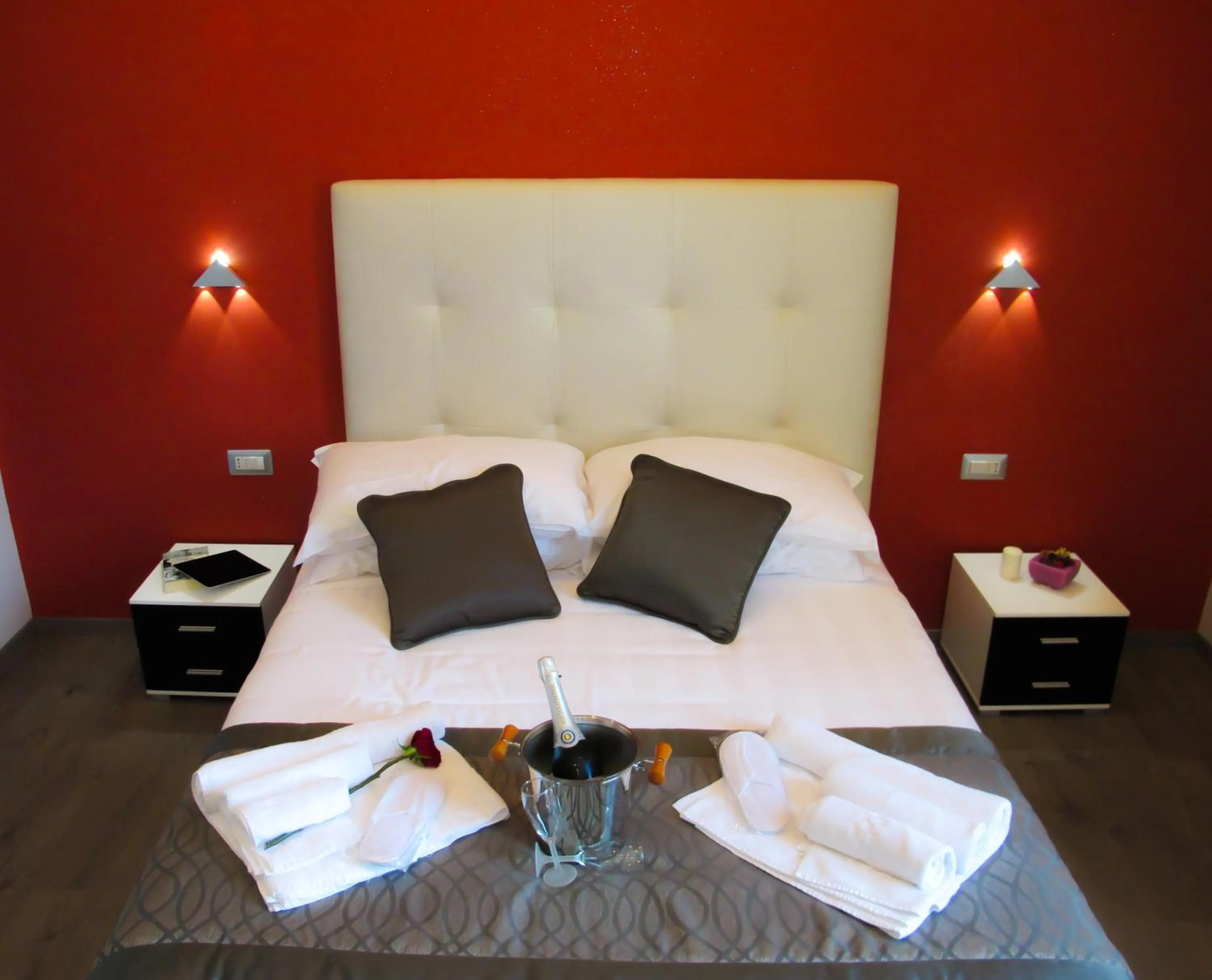 Bedroom, Bed in Roma Veneto Relais