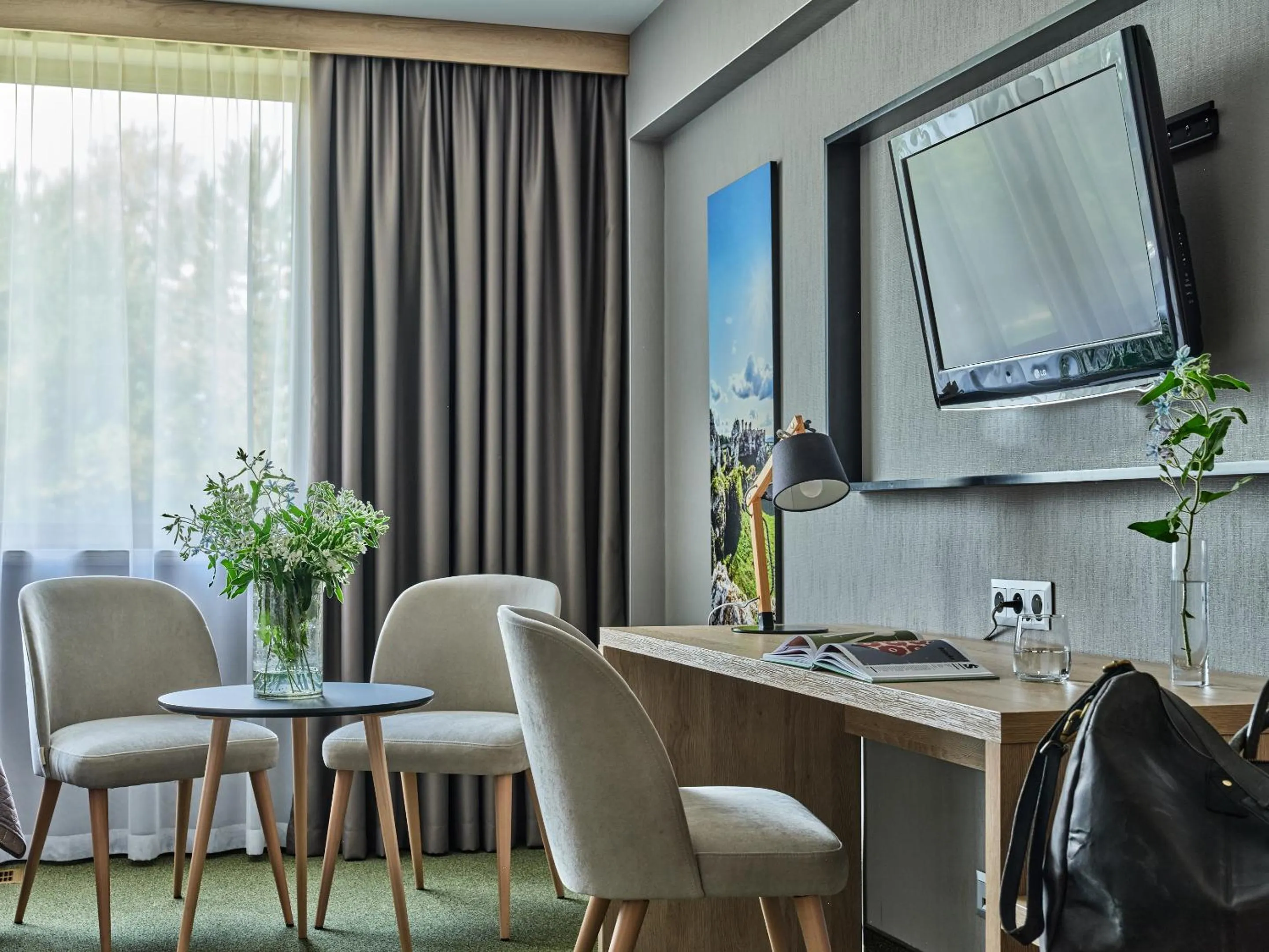 Seating area in Hotel Great Polonia Kraków Airport