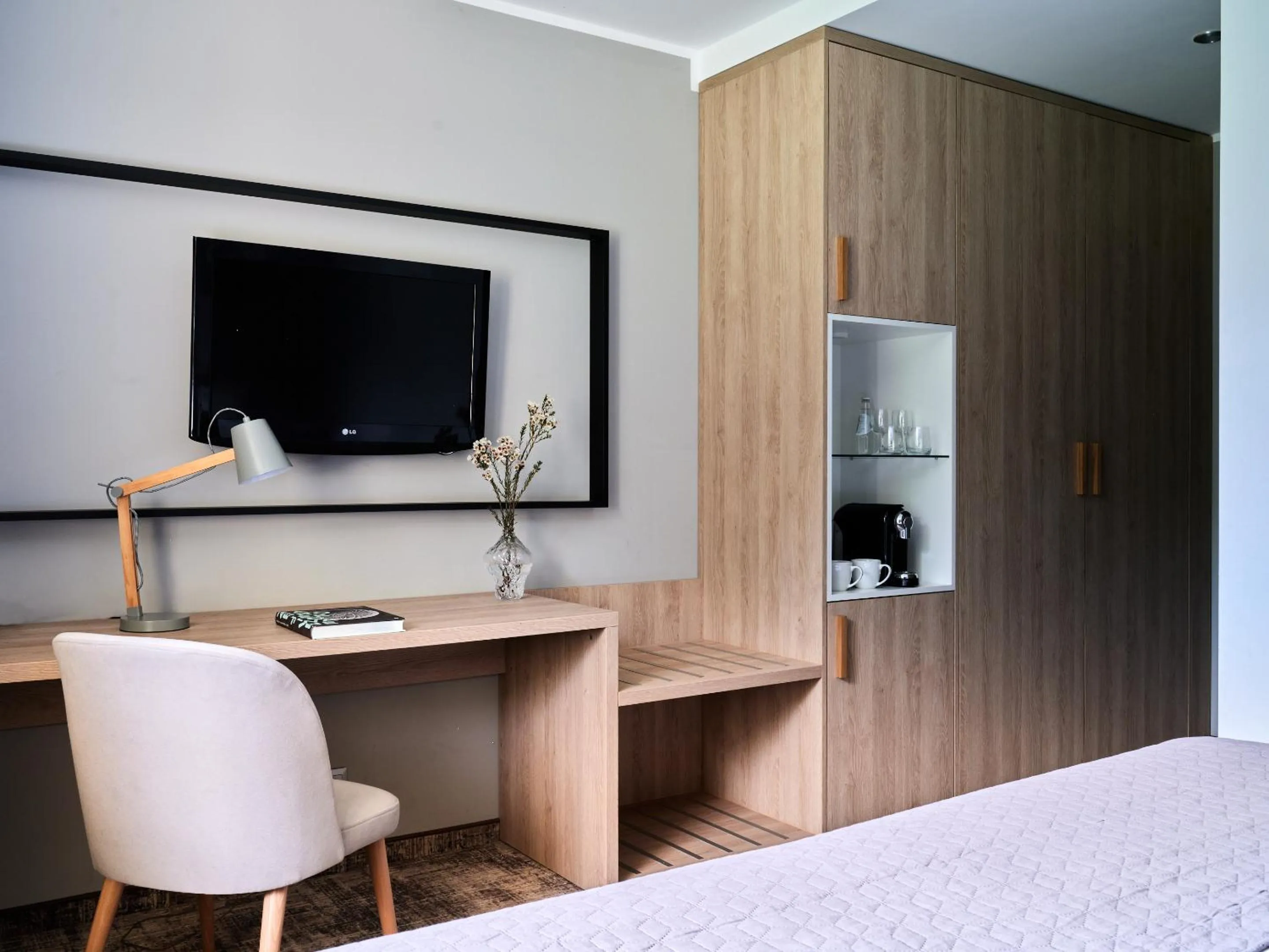 TV and multimedia, Bed in Hotel Great Polonia Kraków Airport