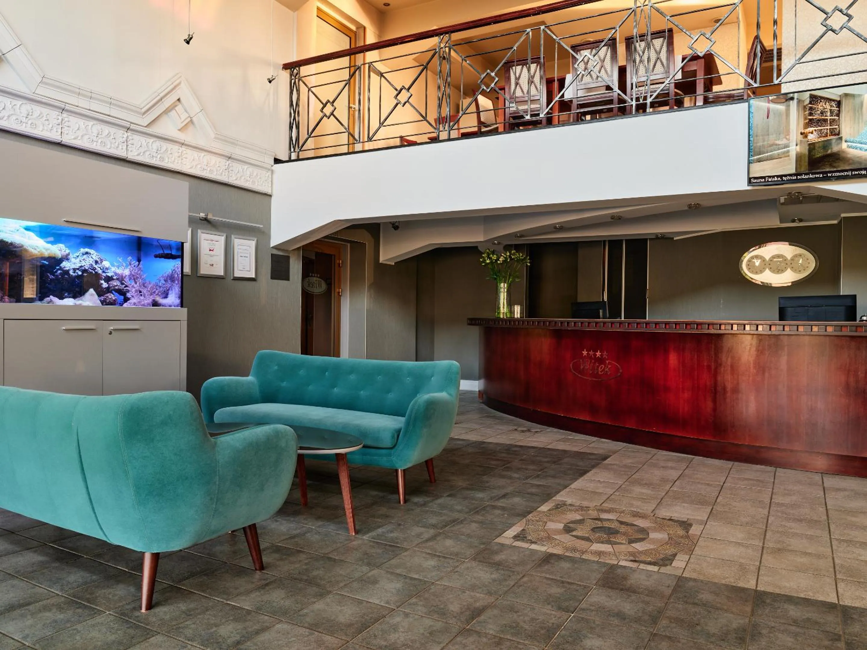 Lobby or reception in Hotel Great Polonia Kraków Airport