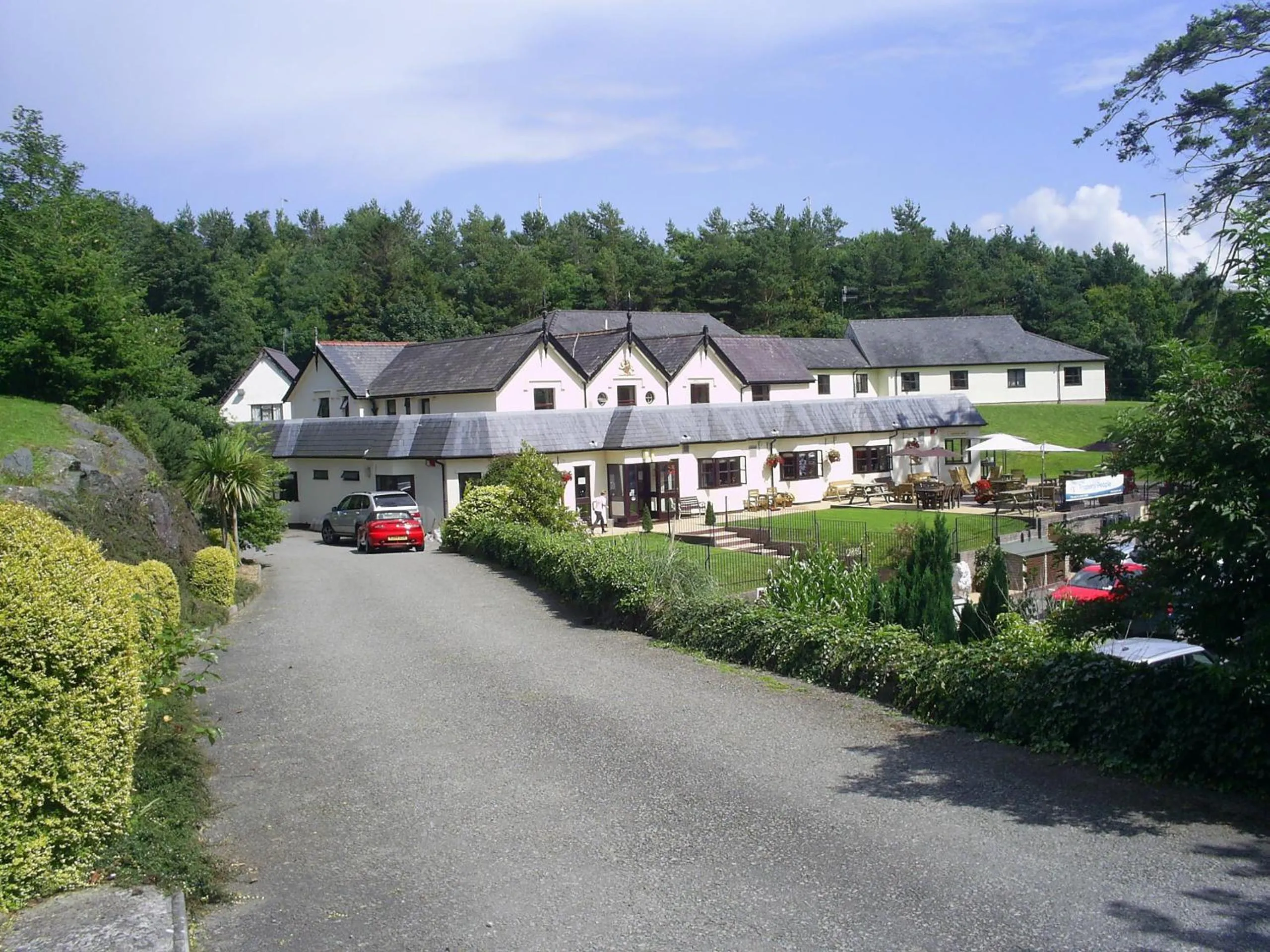 Facade/entrance in Carreg Bran