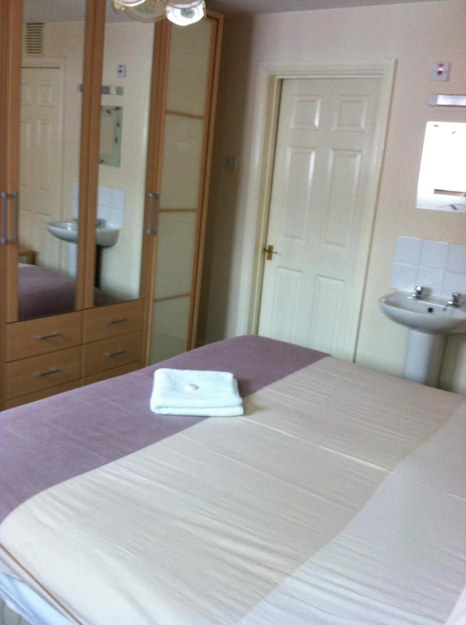 Bed in The Black Horse Inn