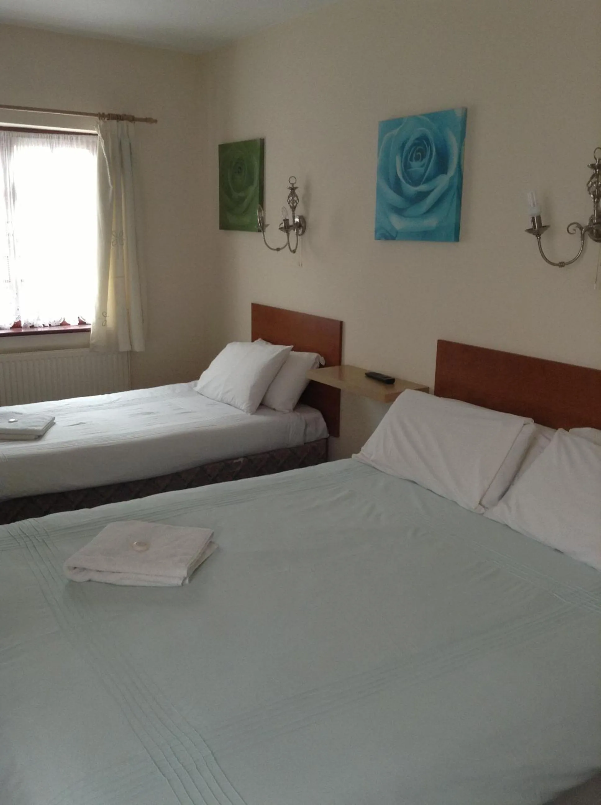 Bed in The Black Horse Inn