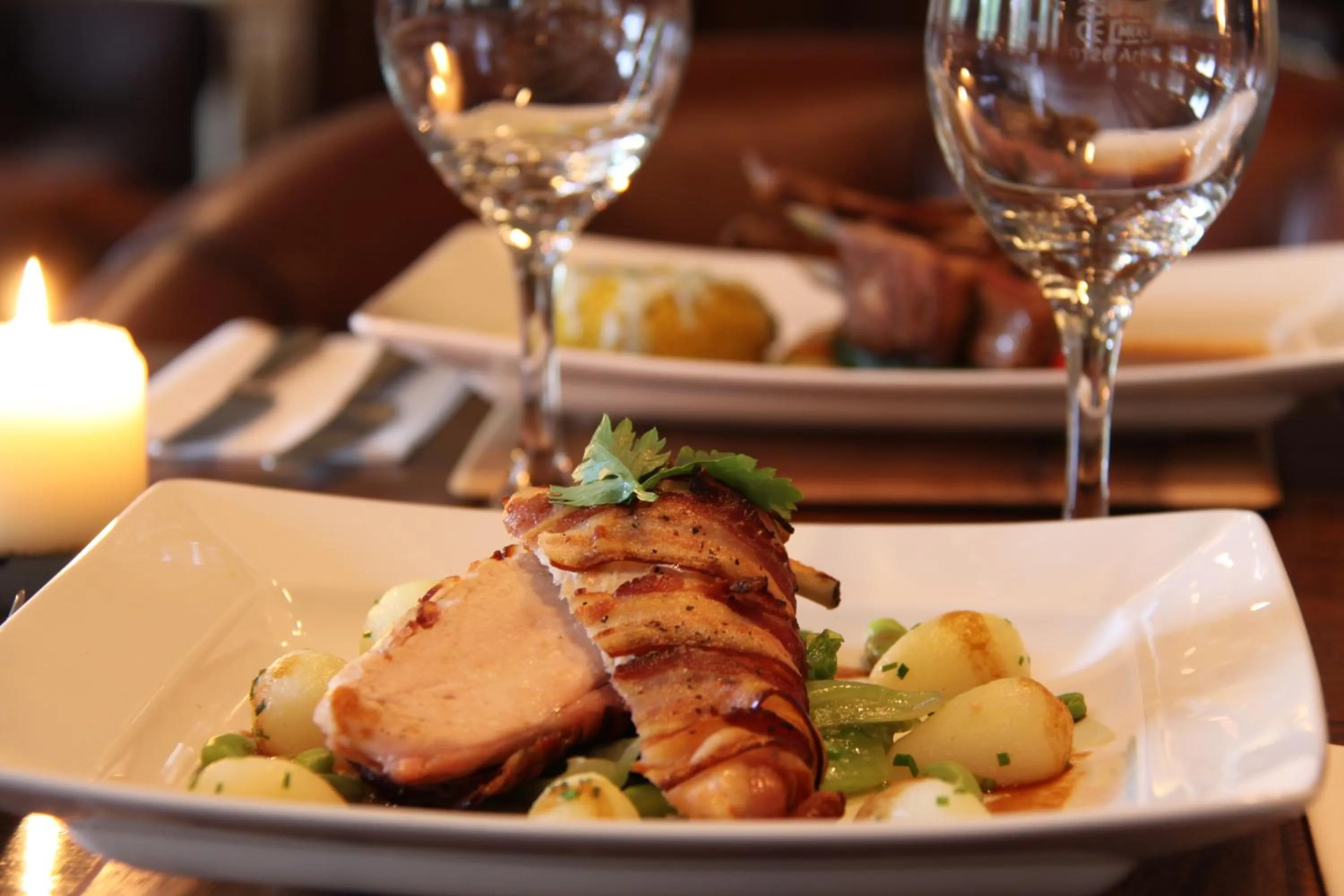 Dinner in The Bear's Paw