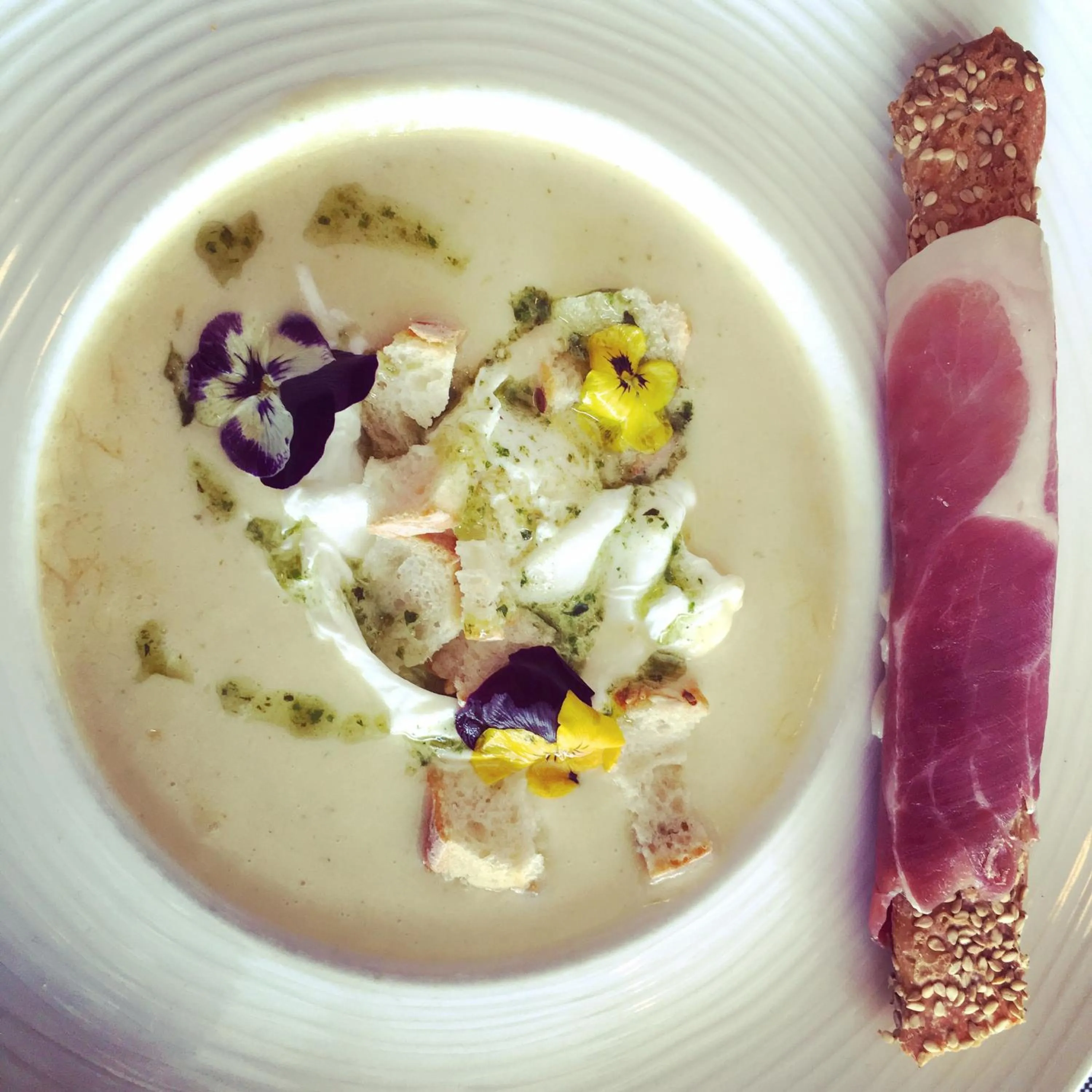 Food close-up in Hotel Restaurant L'Europe