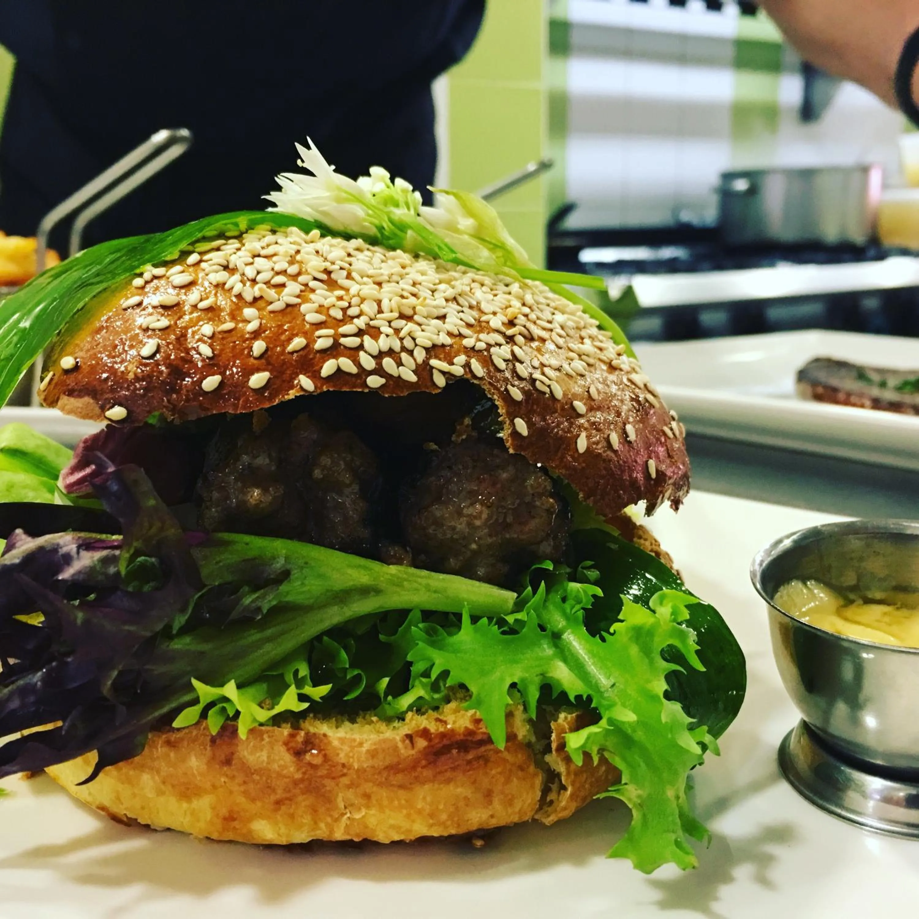 Food close-up in Hotel Restaurant L'Europe