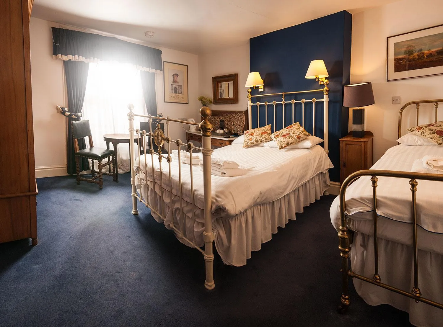 Photo of the whole room, Bed in Gales Of Llangollen