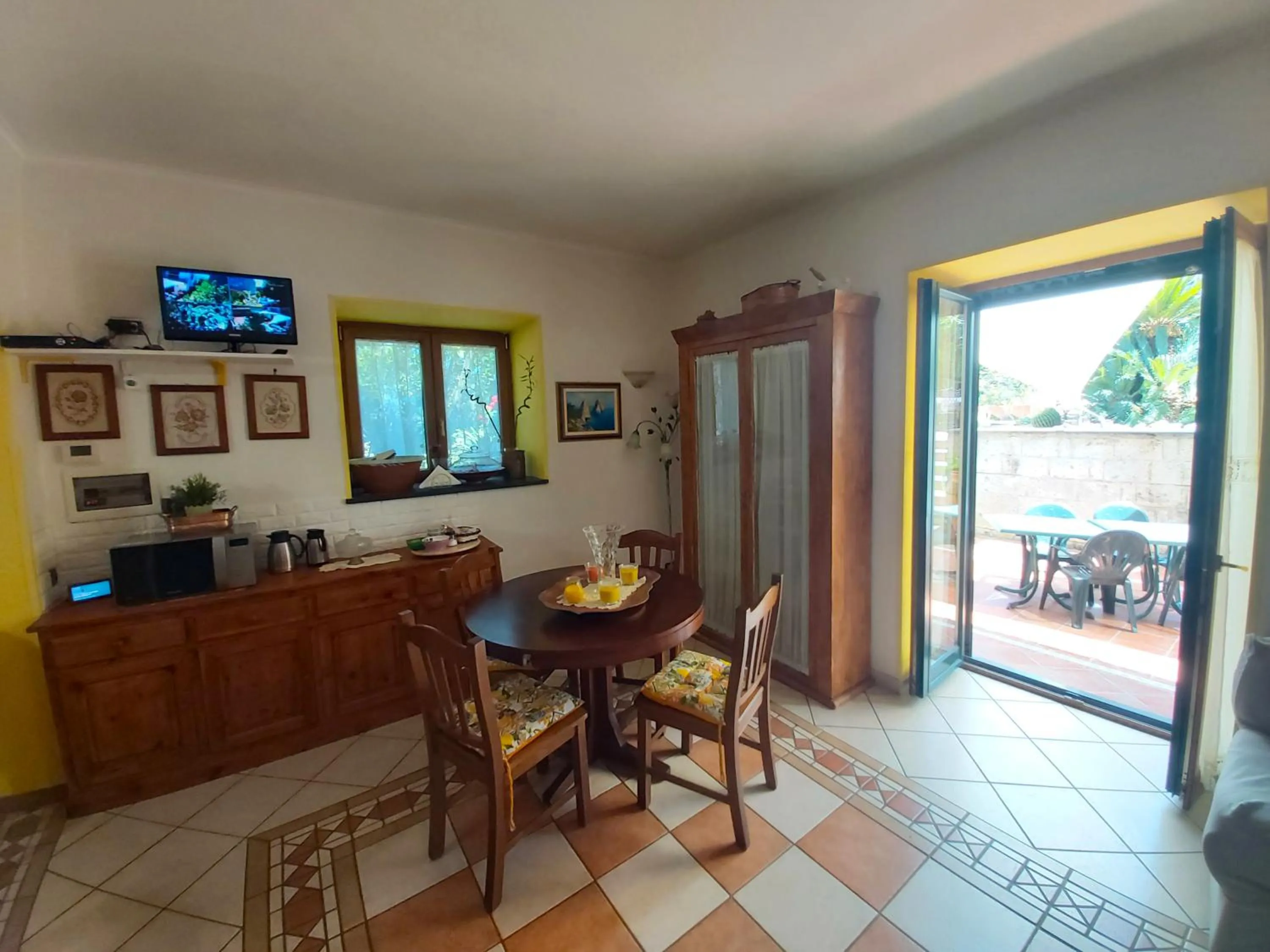 Seating area in Sosò