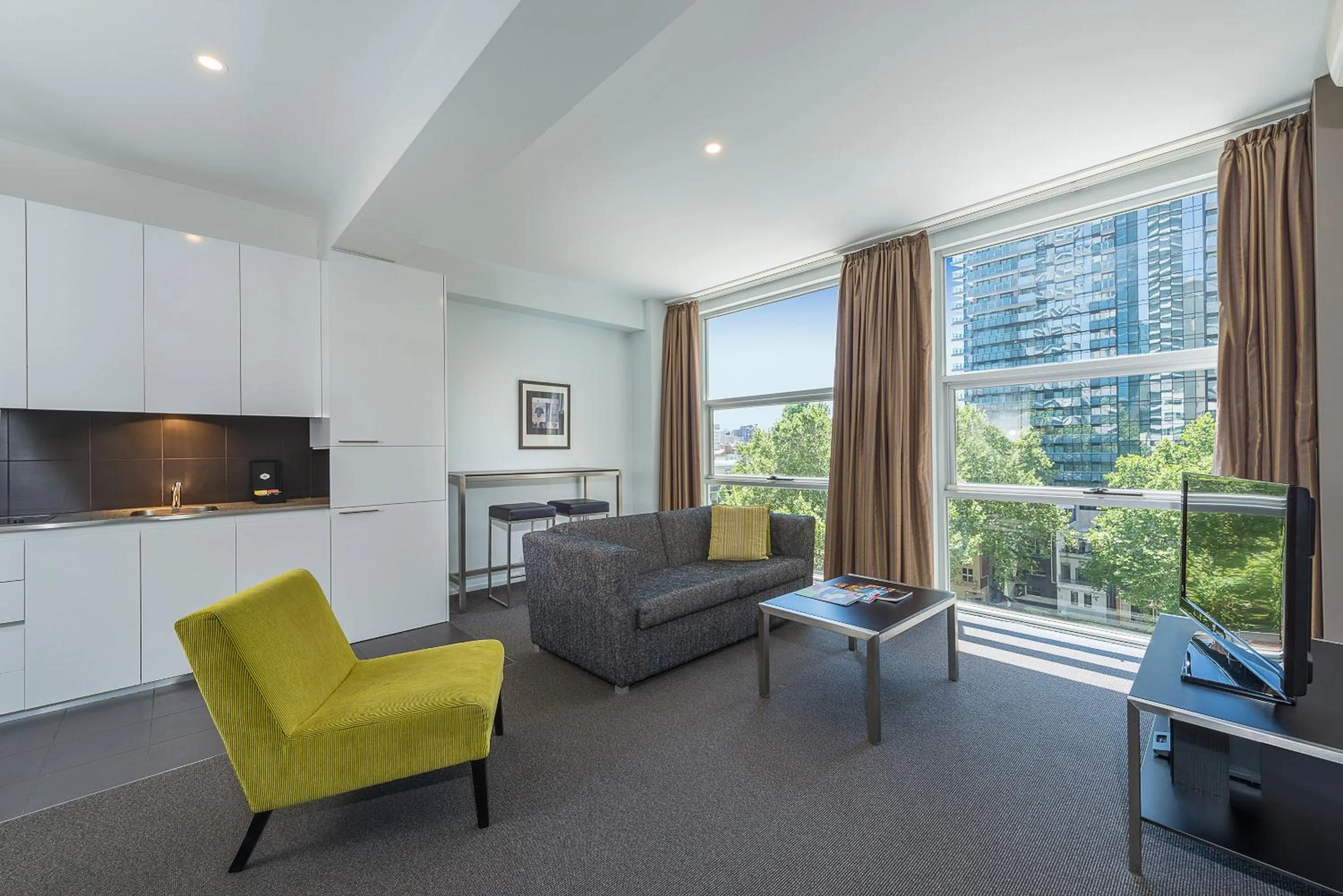 Living room in Mantra 100 Exhibition