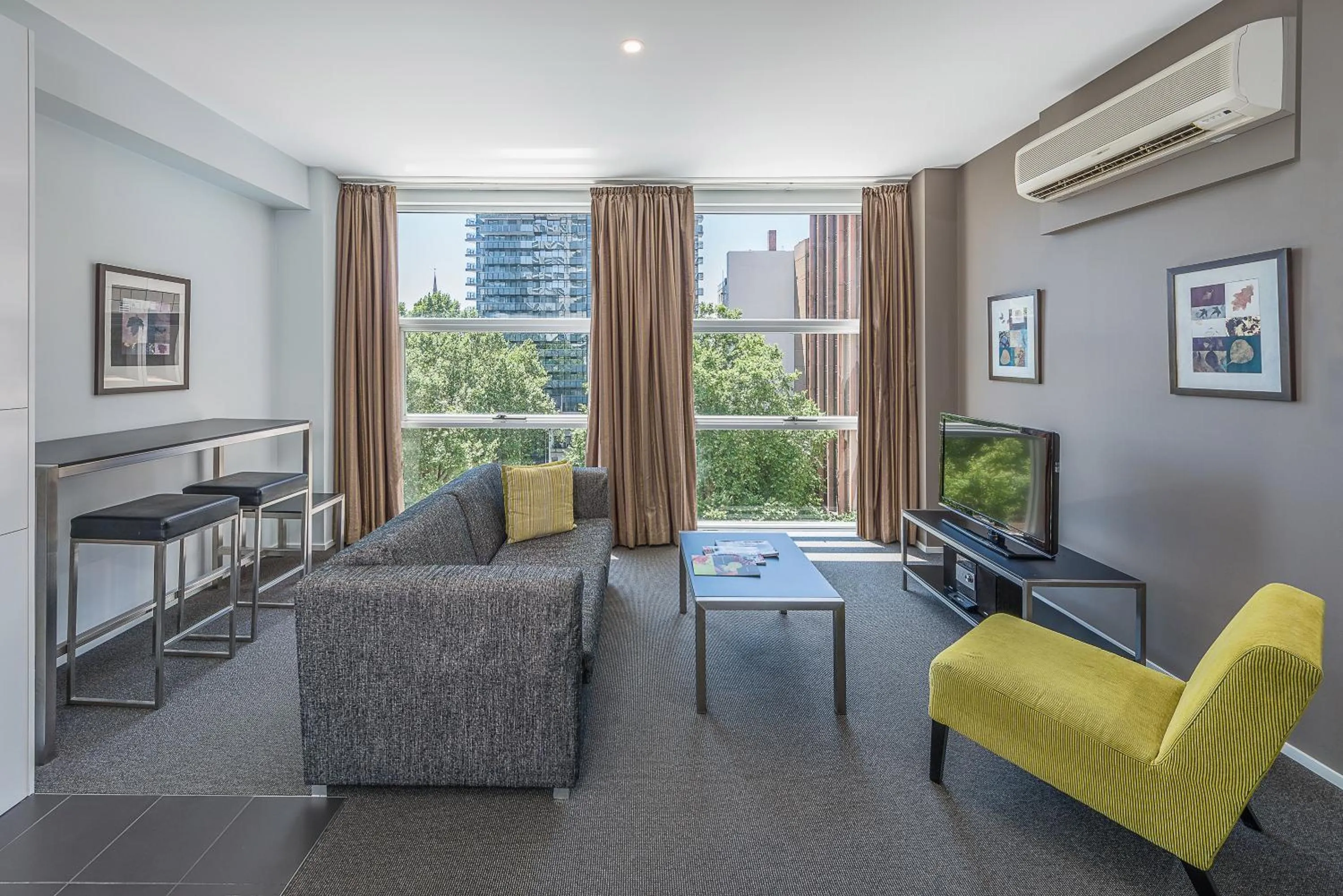 Living room in Mantra 100 Exhibition