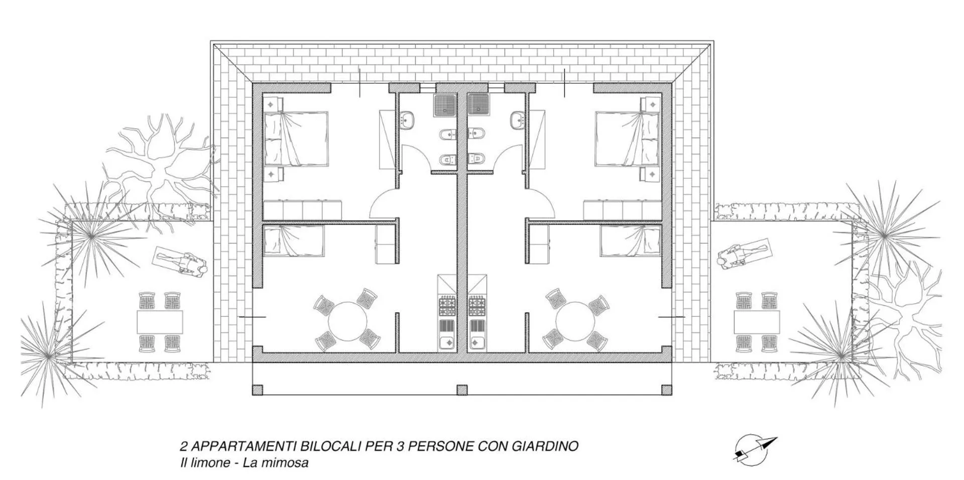 Floor plan in Mandel Residence by Mandel Club