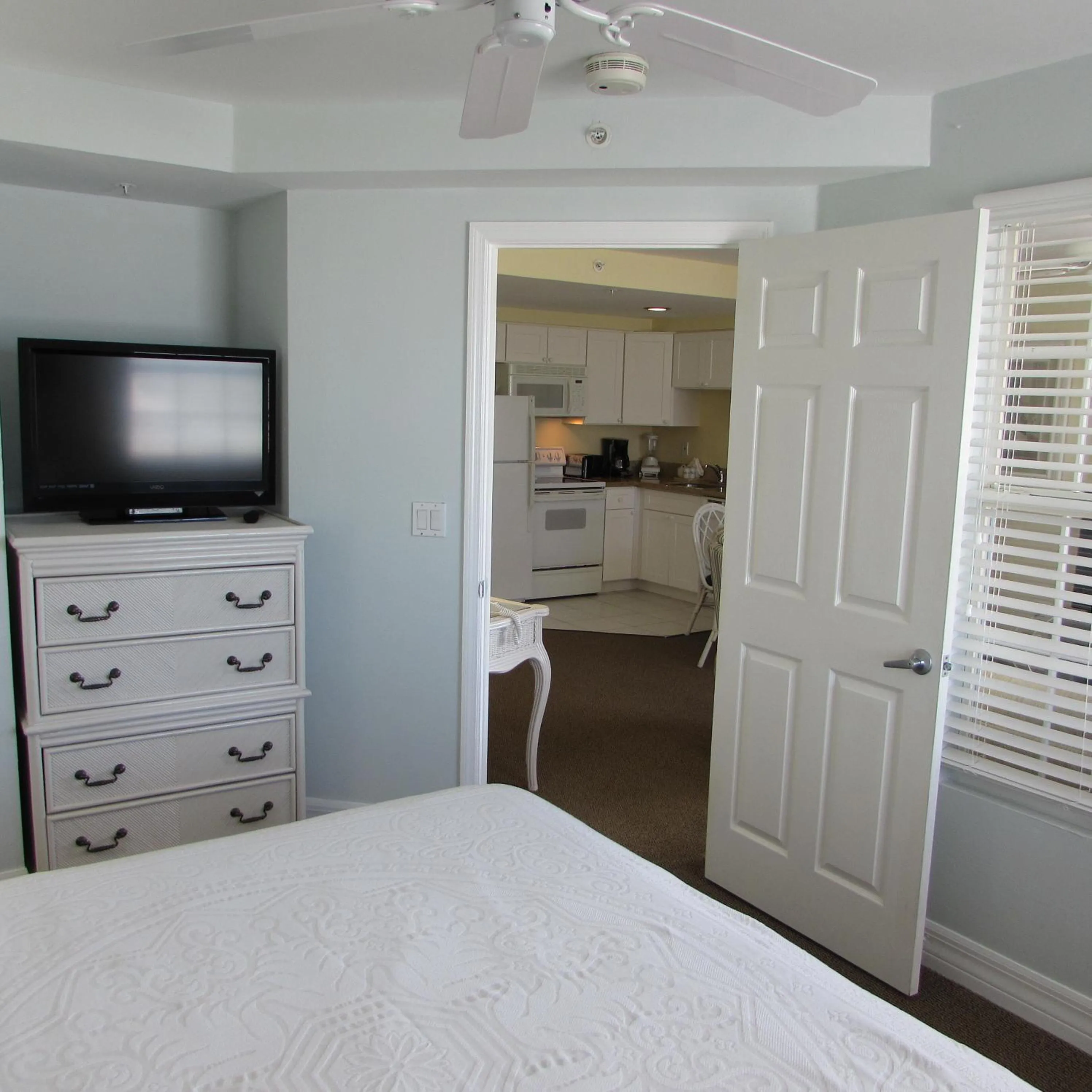 Bedroom in Edison Beach House