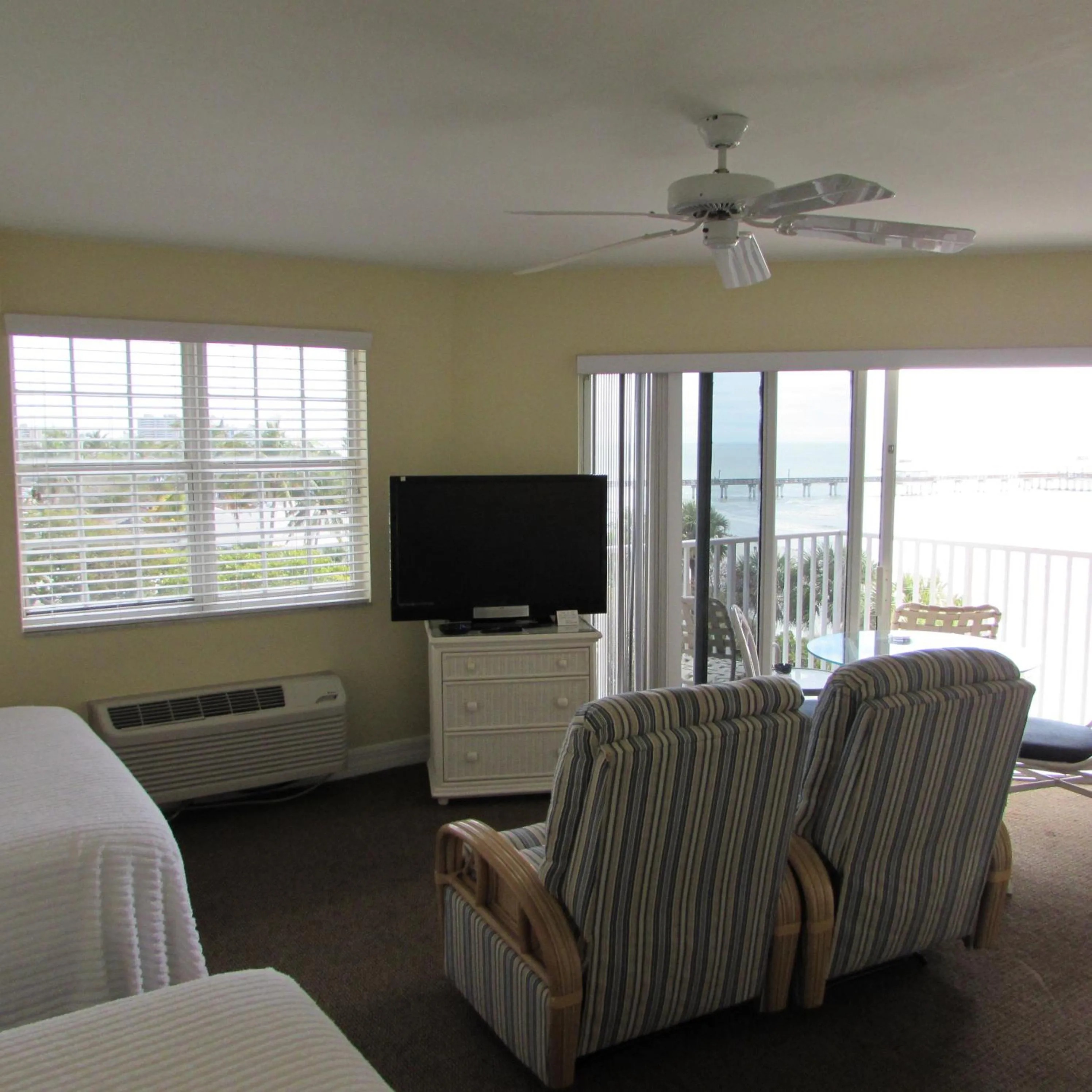 Seating area in Edison Beach House