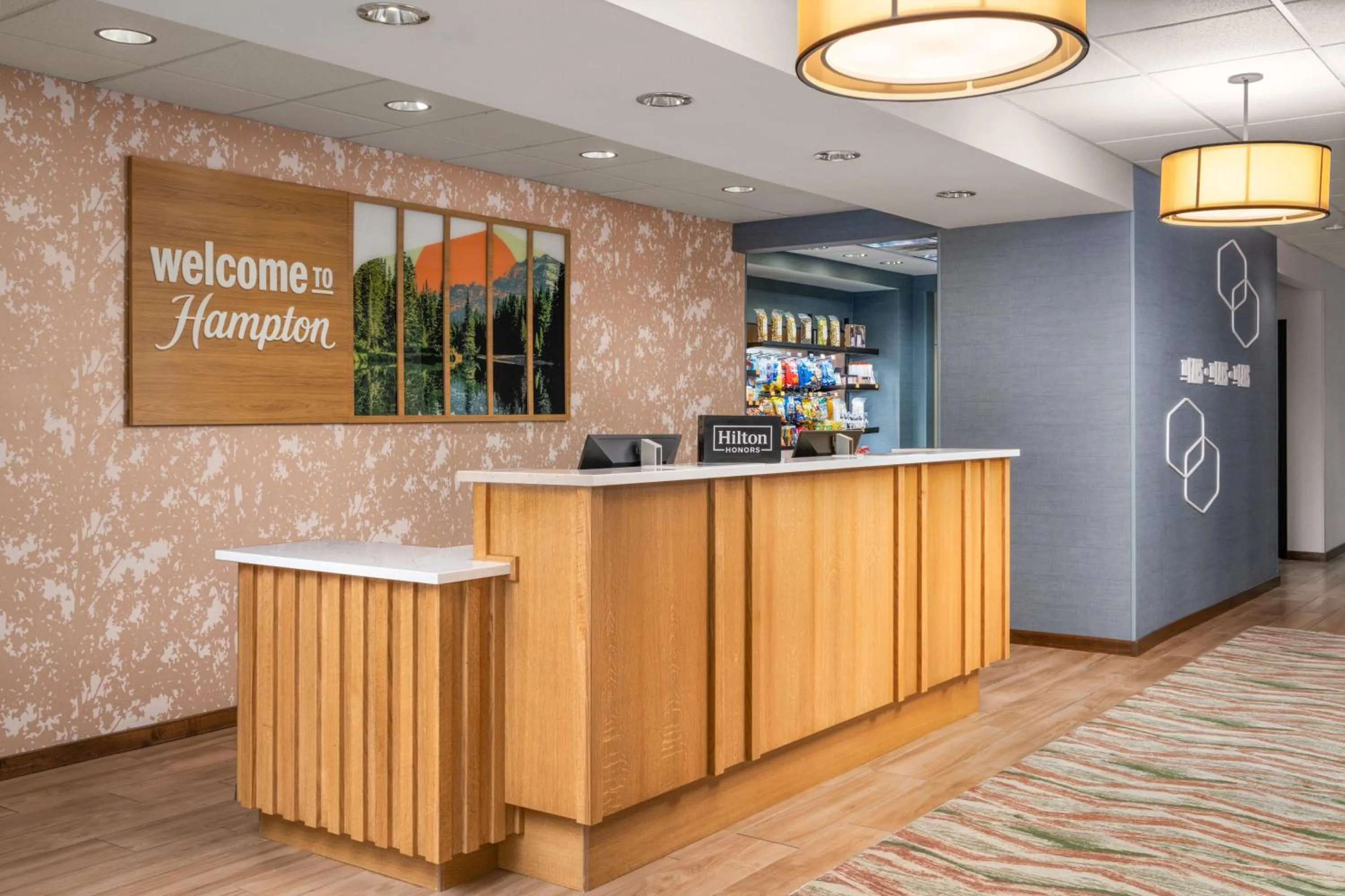 Lobby or reception in Hampton Inn & Suites Whitefish